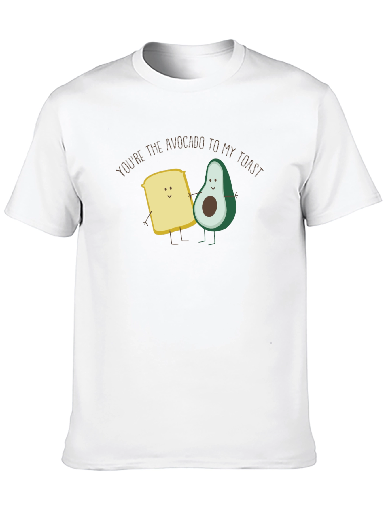 Avocado Toast Funny Graphic Tee - Black