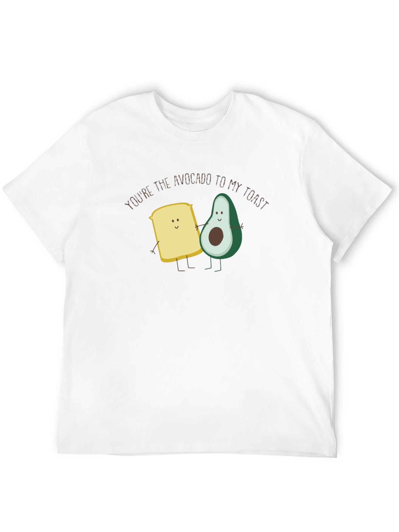 Avocado Toast Funny Graphic Tee - Black