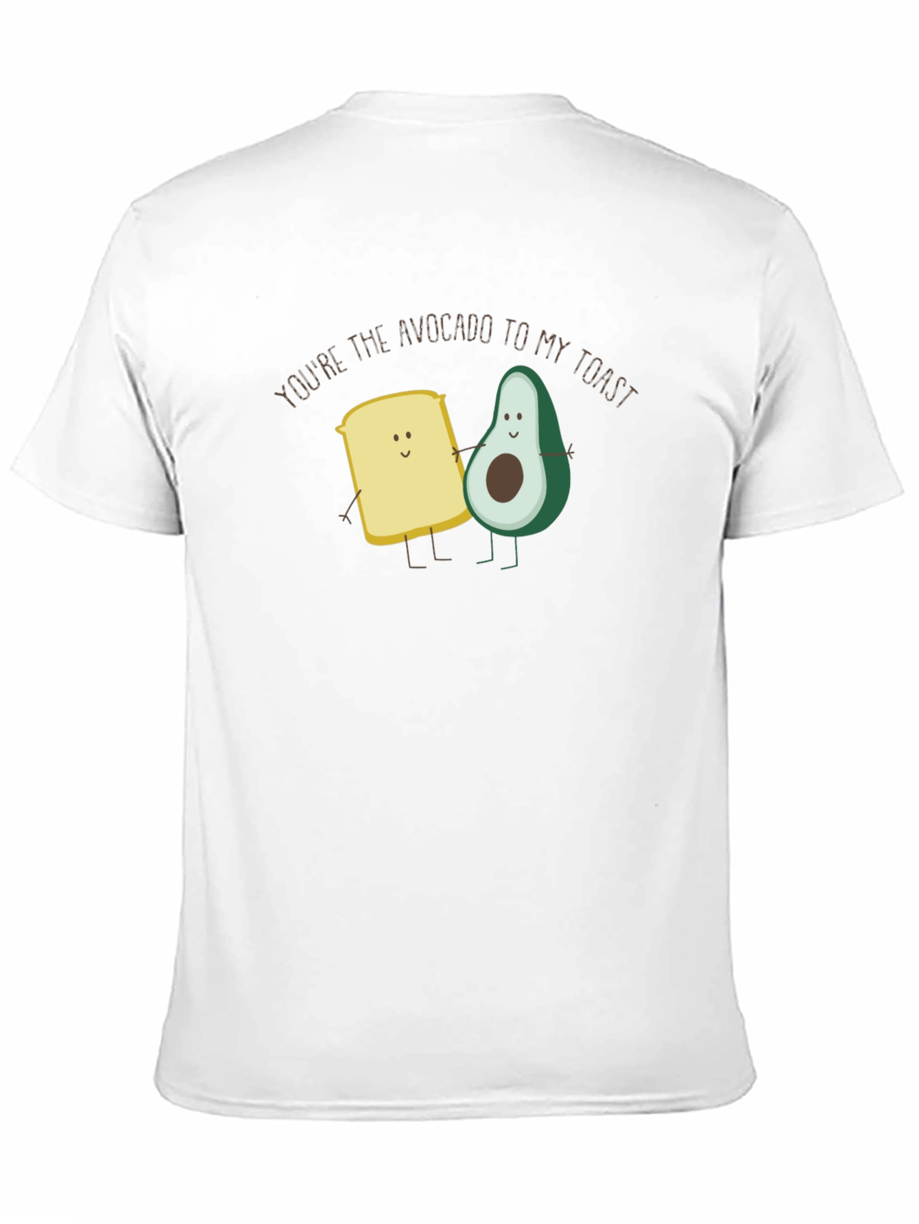 Avocado Toast Funny Graphic Tee - Black