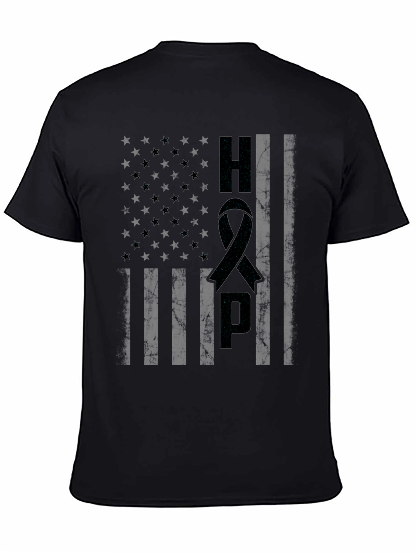 HOPE American Flag Ribbon Graphic Tee