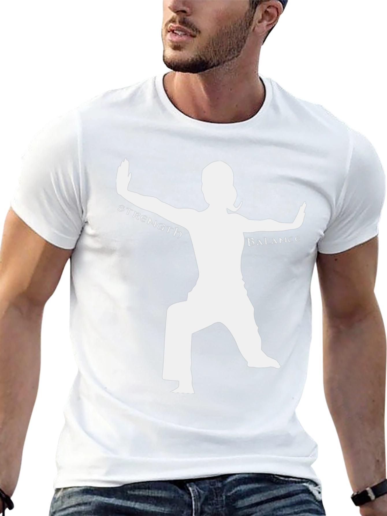 Martial Arts Strength & Balance Graphic Tee