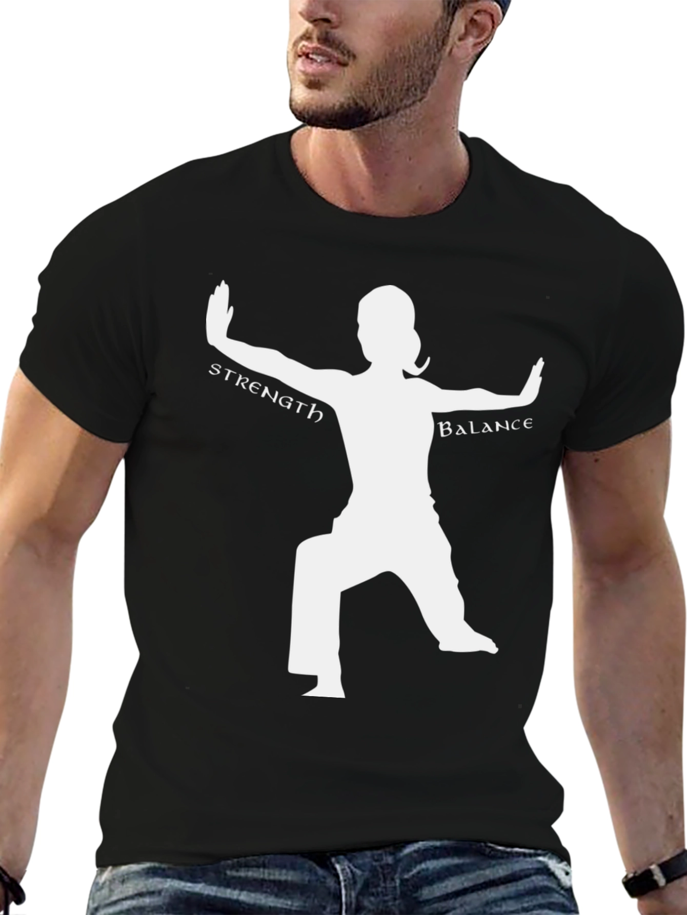 Martial Arts Strength & Balance Graphic Tee