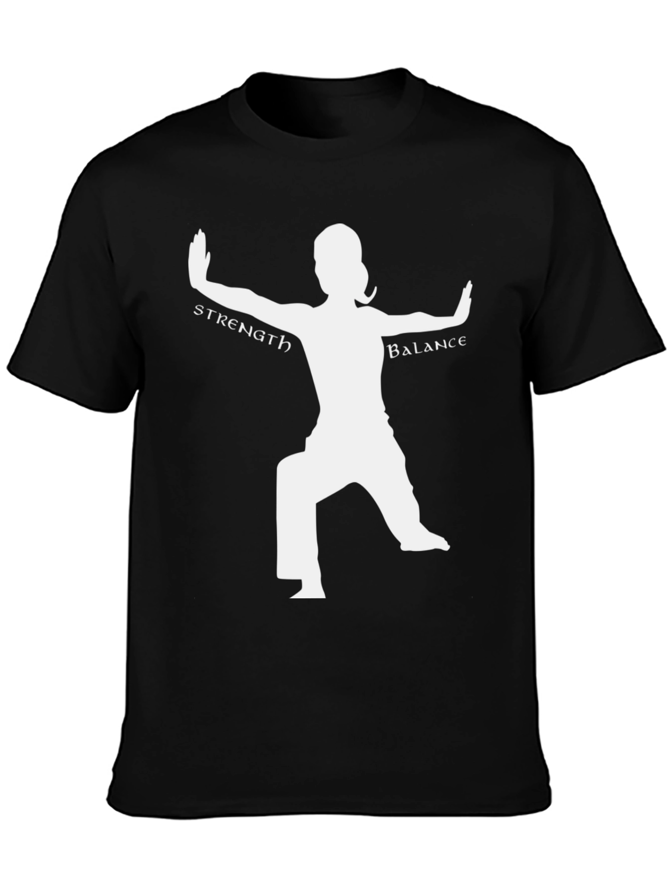 Martial Arts Strength & Balance Graphic Tee