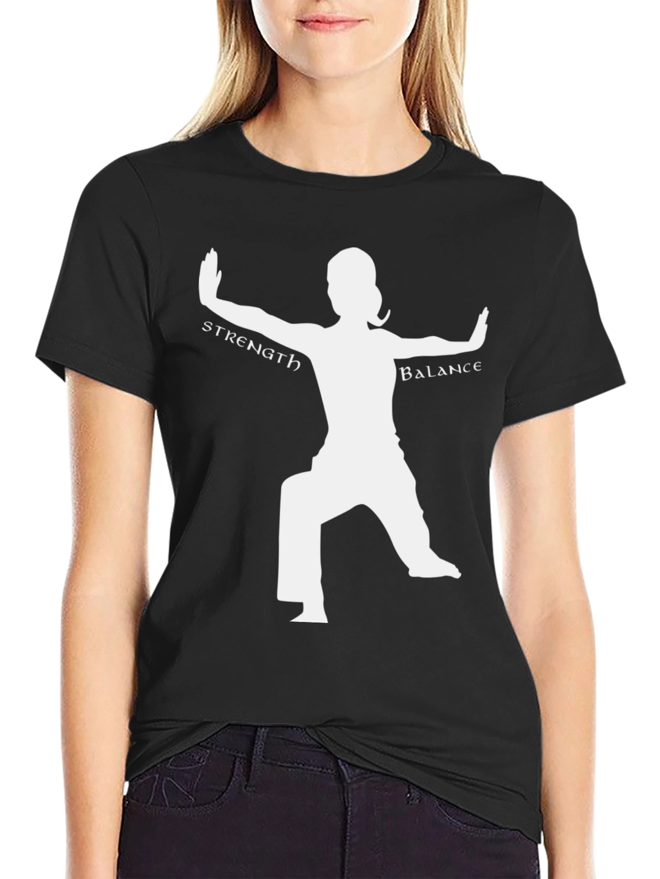 Martial Arts Strength & Balance Graphic Tee