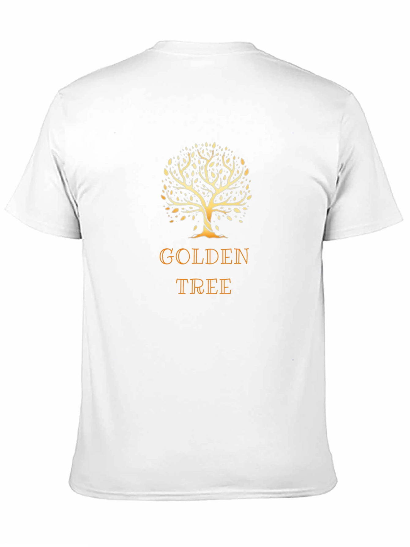 Golden Tree Graphic T-Shirt - Stylish Unisex Tee