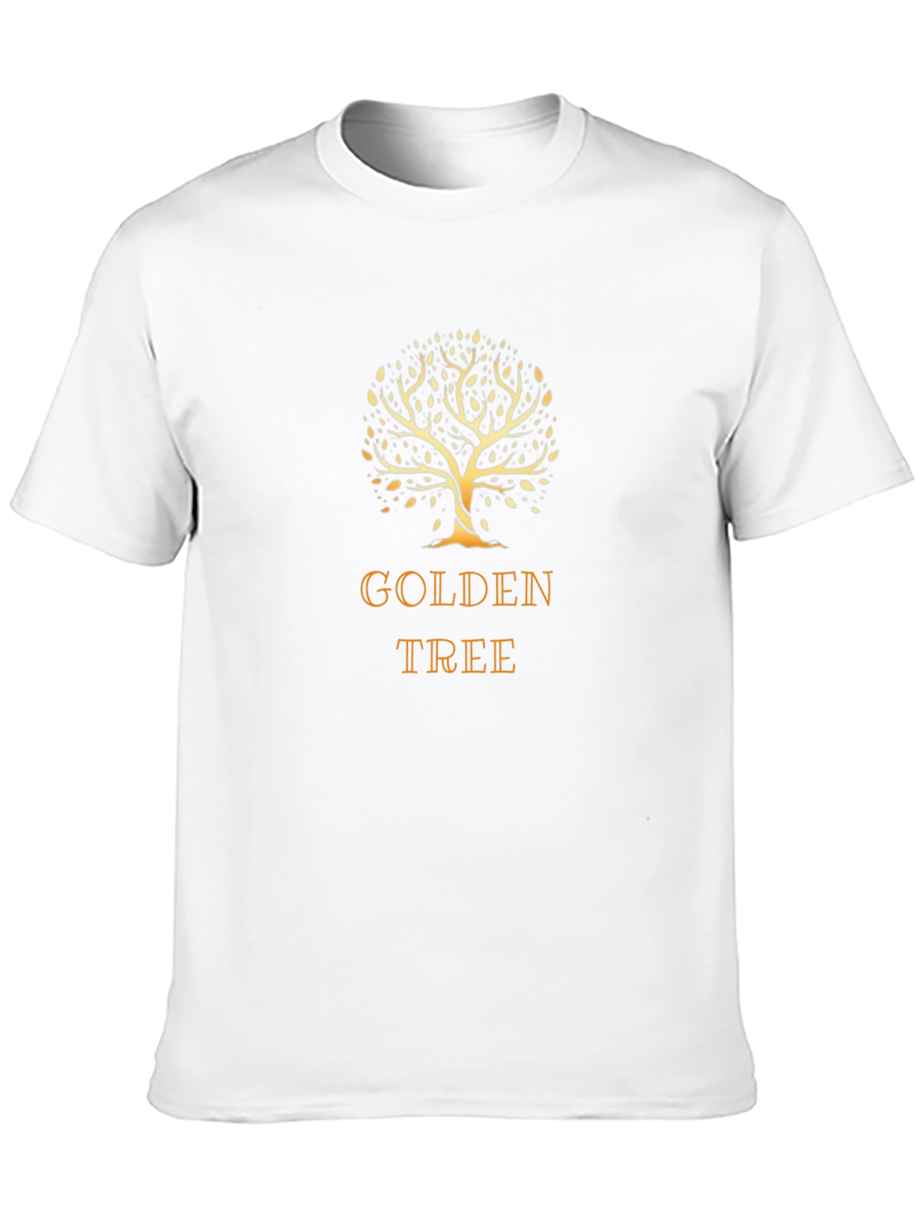 Golden Tree Graphic T-Shirt - Stylish Unisex Tee