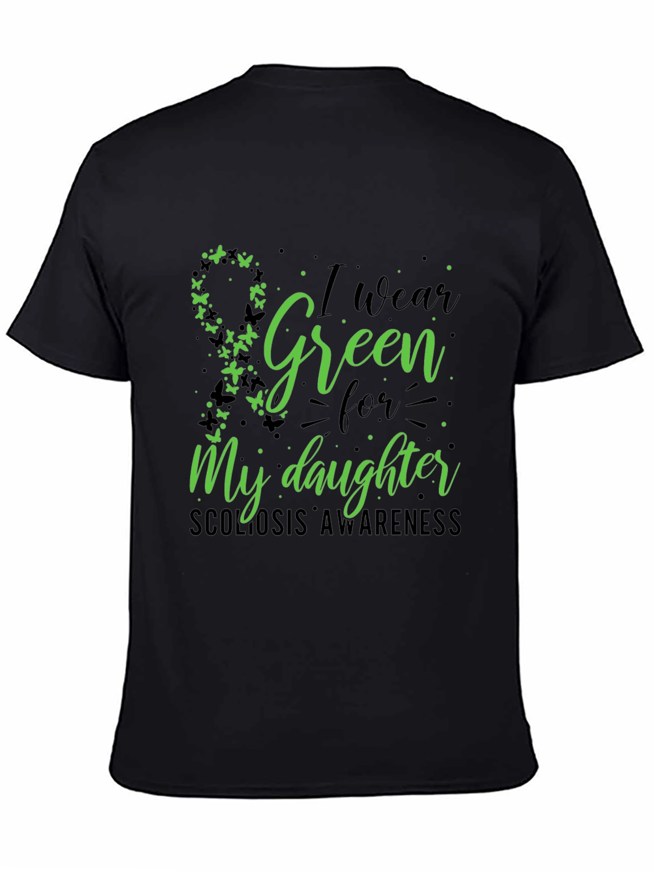 Green Scoliosis Awareness T-Shirt