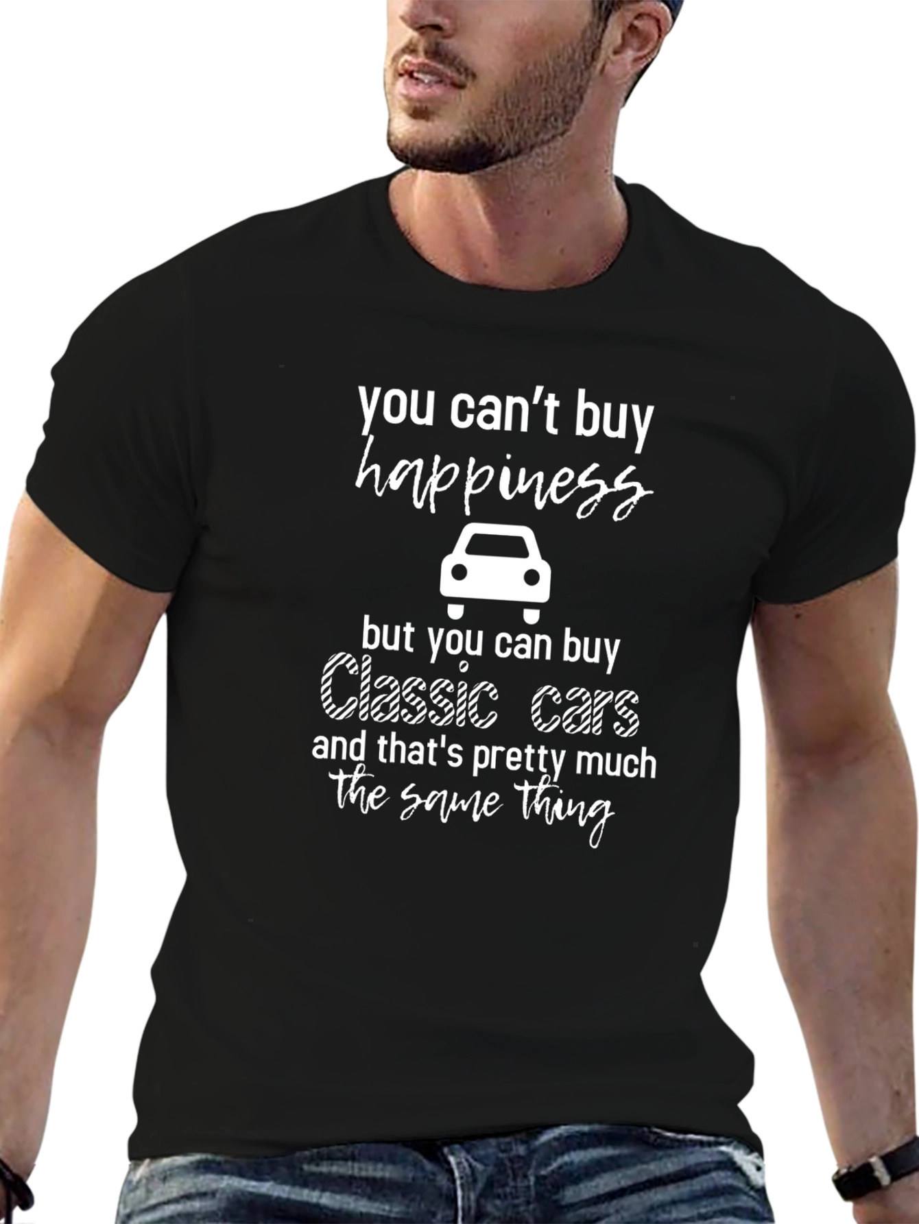 Classic Car Happiness T-Shirt