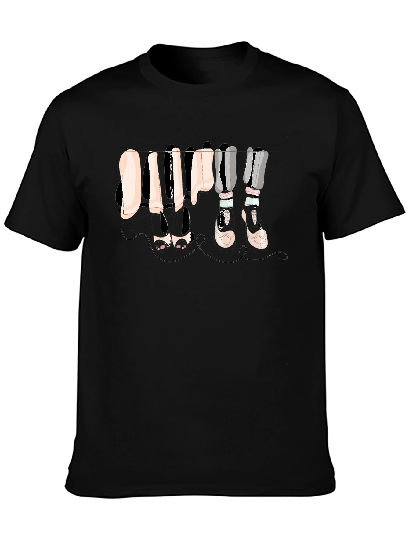 Funky Legs Graphic T-Shirt
