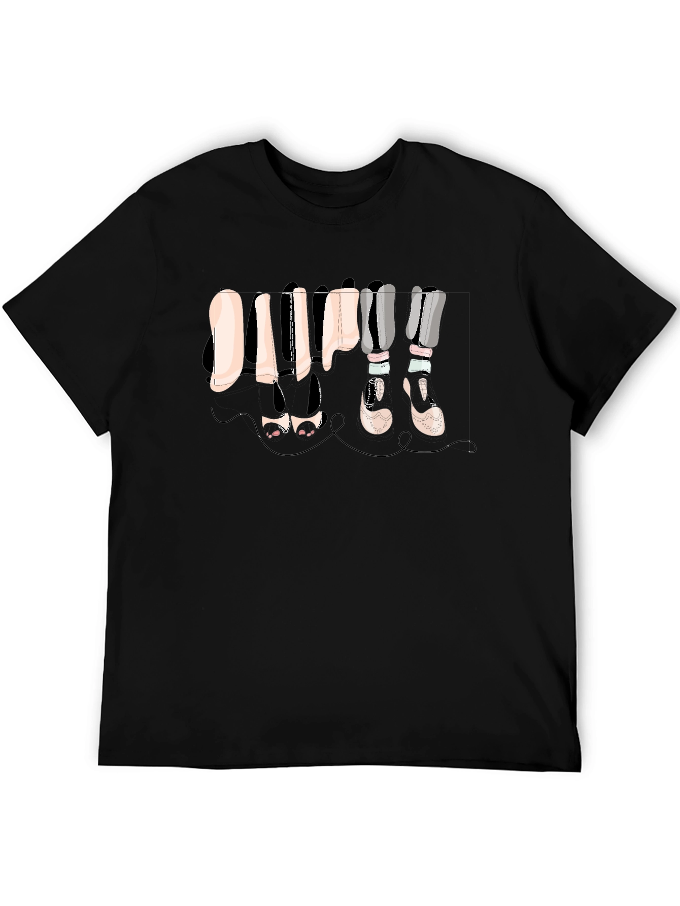 Funky Legs Graphic T-Shirt