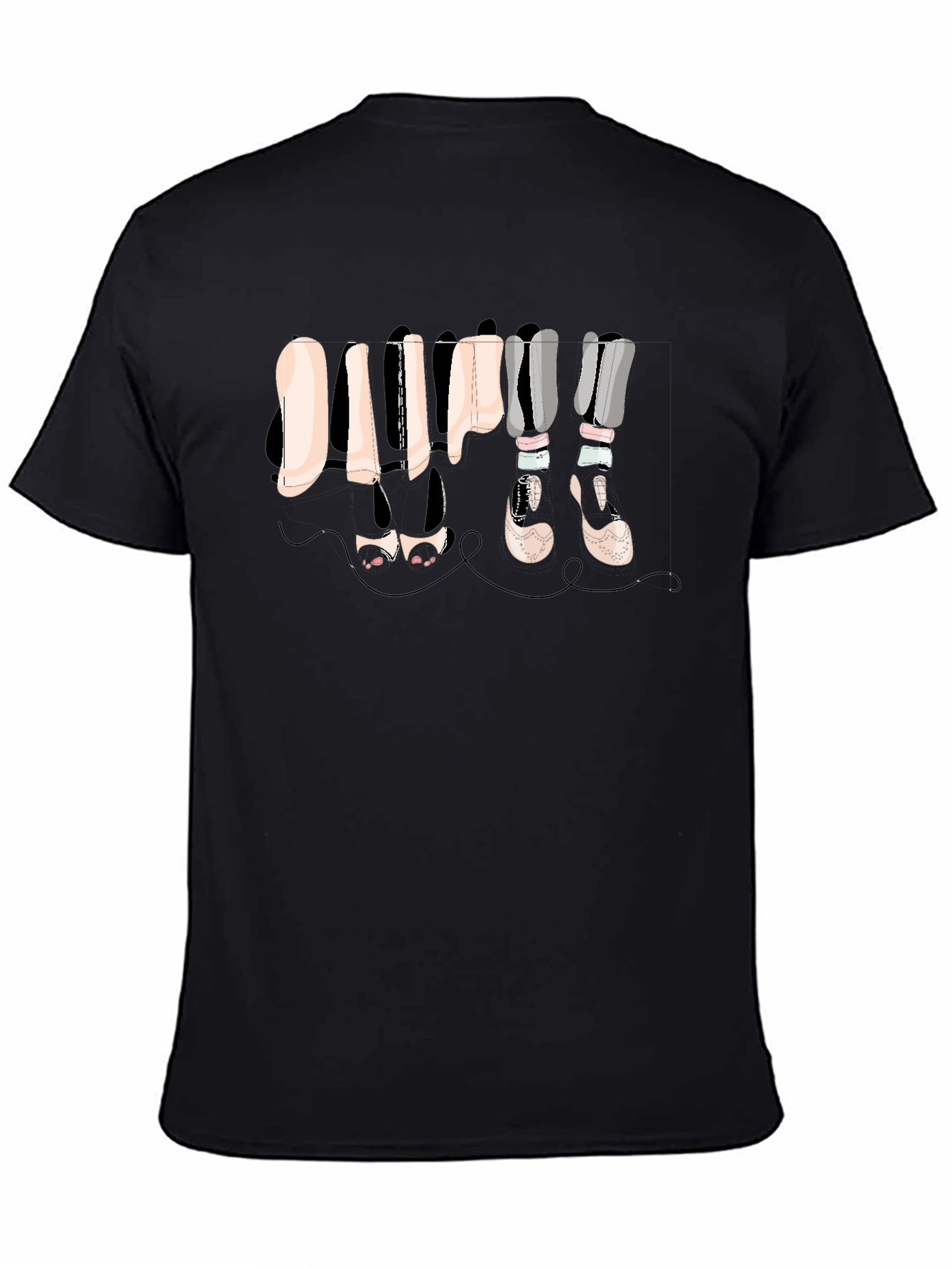 Funky Legs Graphic T-Shirt