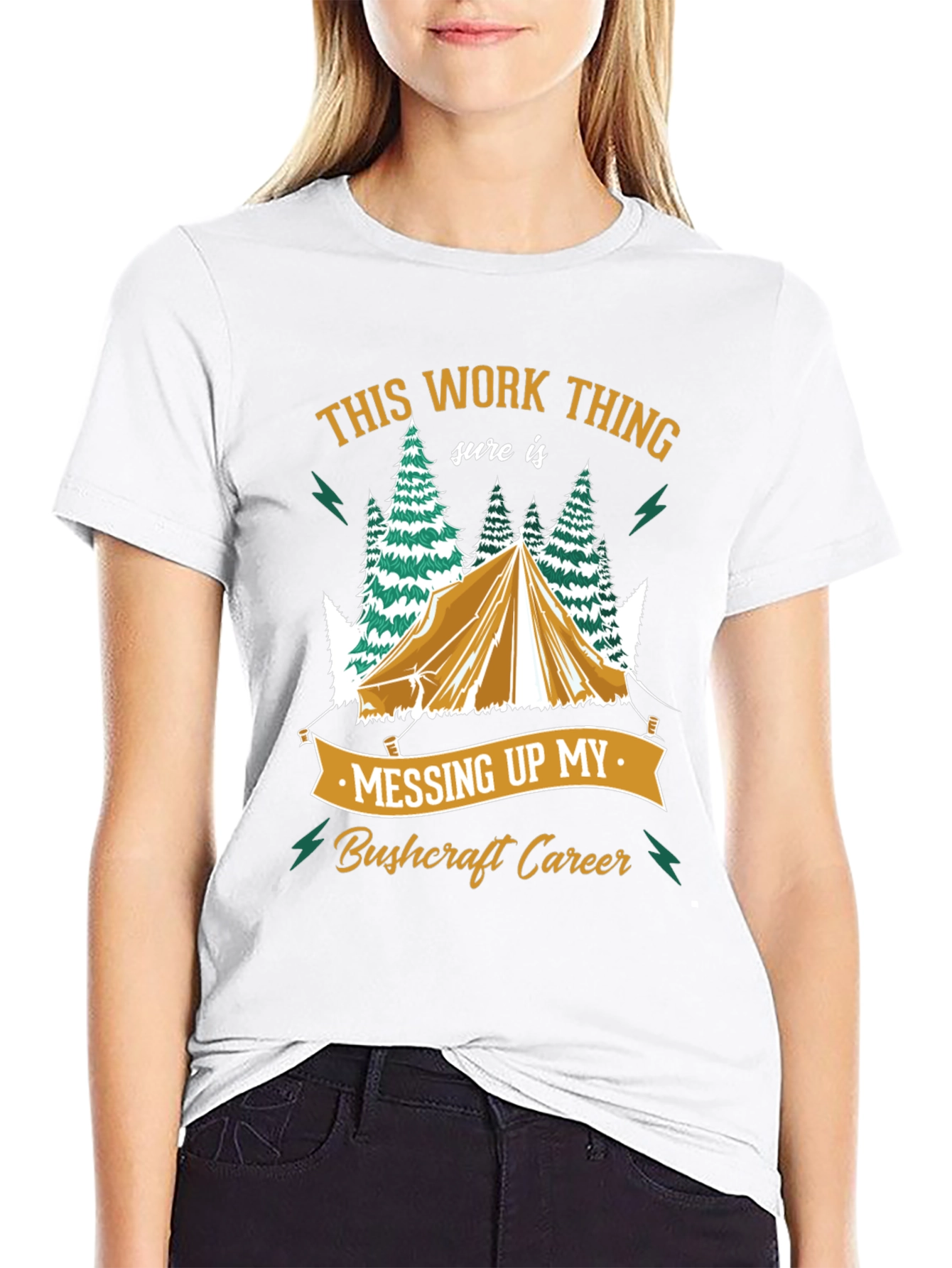 Bushcraft Career T-Shirt - Camping Humor