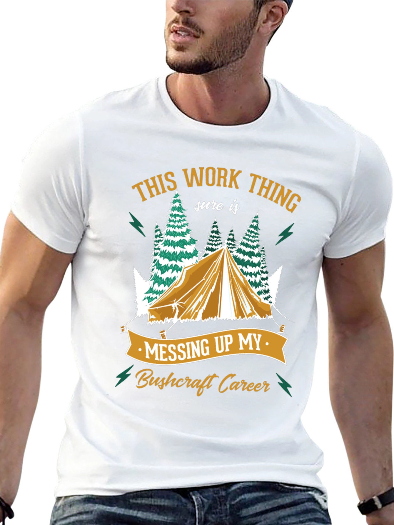 Bushcraft Career T-Shirt - Camping Humor
