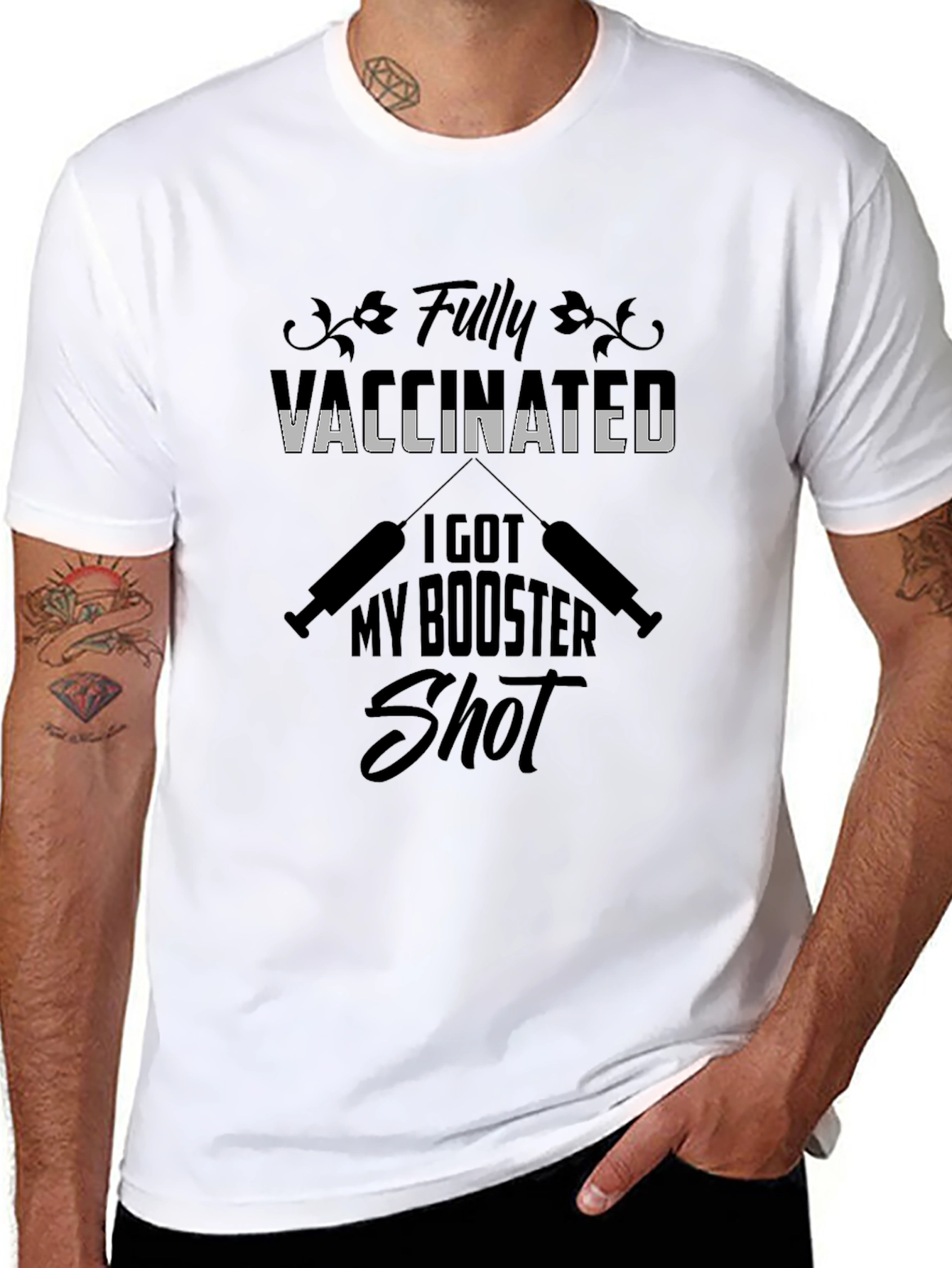 Fully Vaccinated Booster Shot T-Shirt