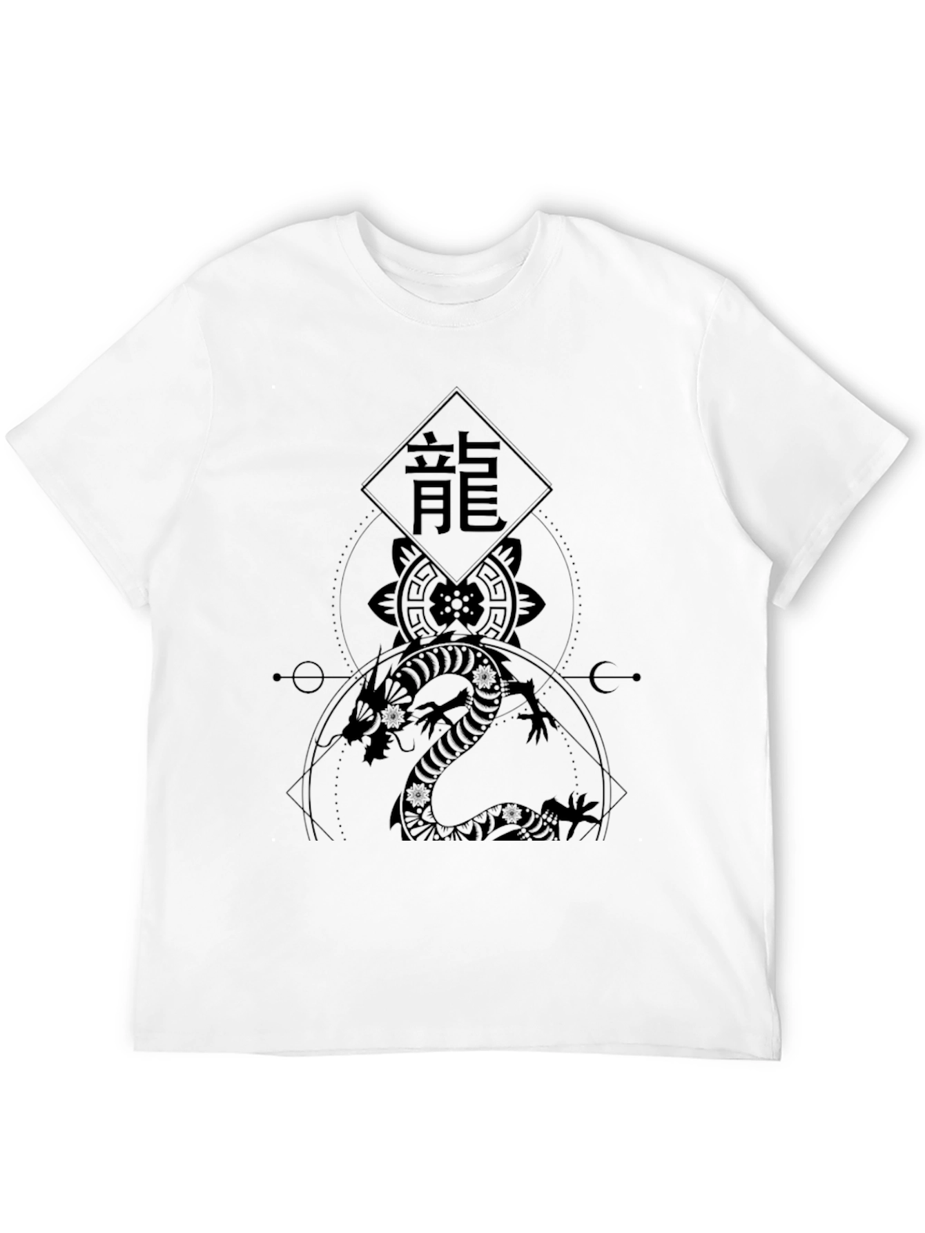 Dragon Graphic Tee - Unique Asian Inspired Design
