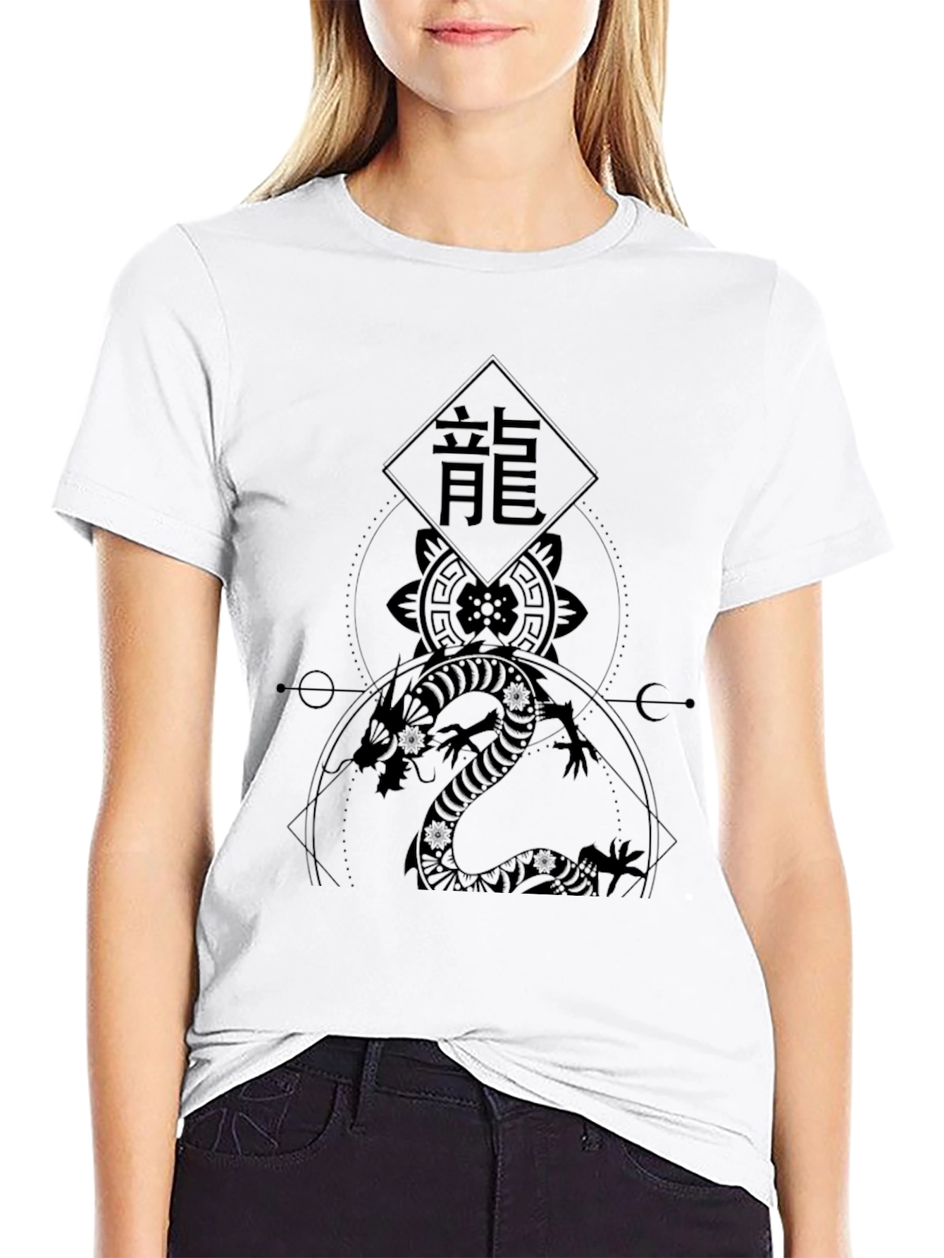 Dragon Graphic Tee - Unique Asian Inspired Design