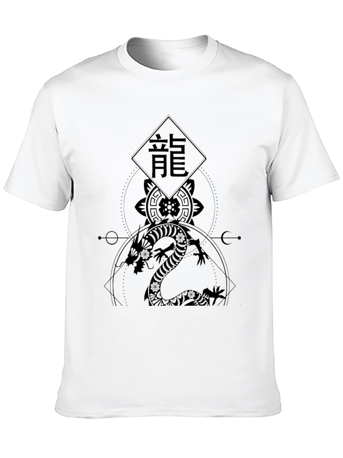 Dragon Graphic Tee - Unique Asian Inspired Design