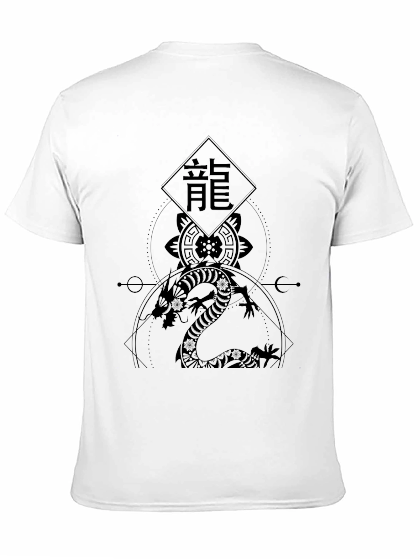 Dragon Graphic Tee - Unique Asian Inspired Design