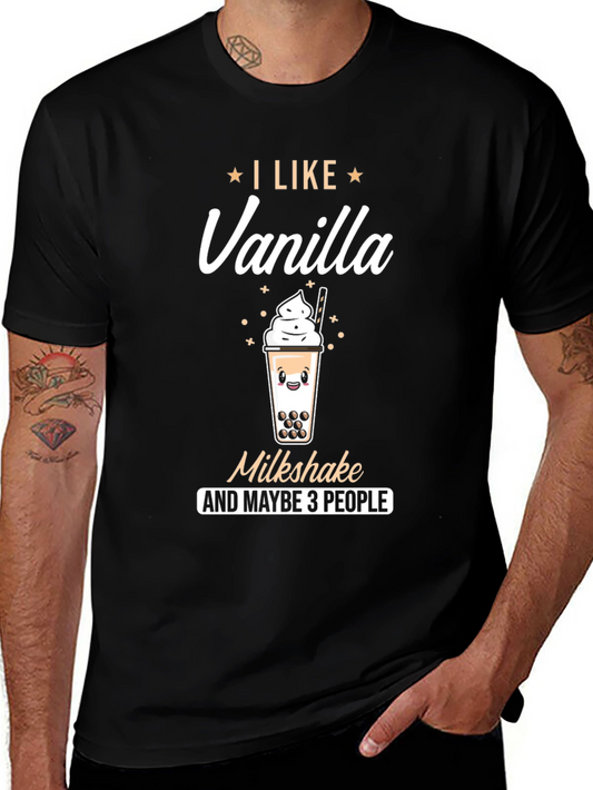 I Like Vanilla Milkshake T-Shirt