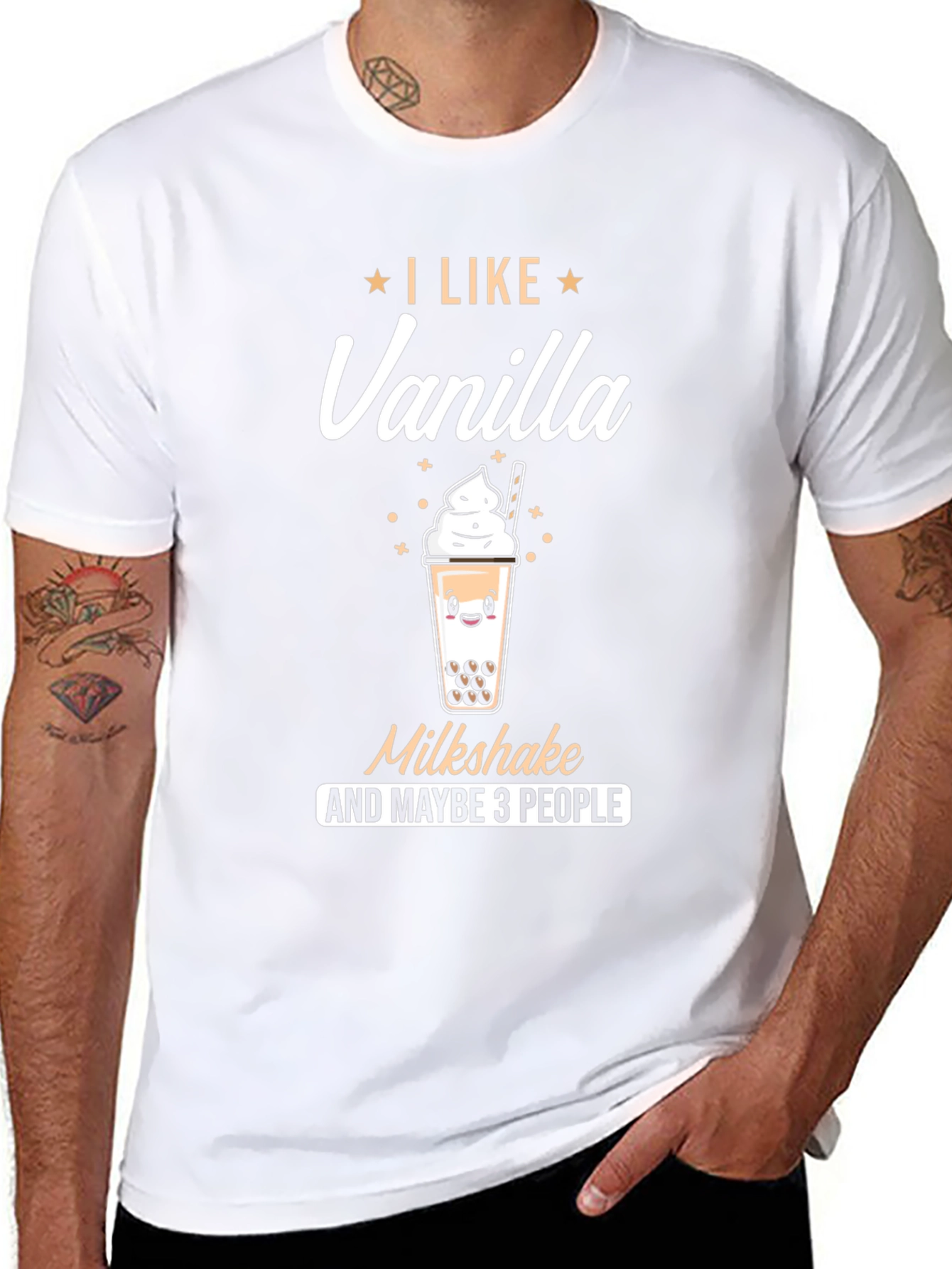 I Like Vanilla Milkshake T-Shirt