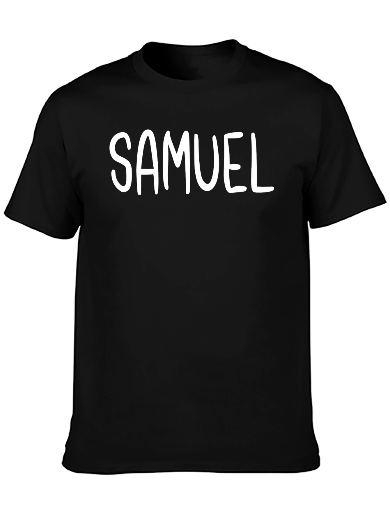 SAMUEL Personalized Black T-Shirt