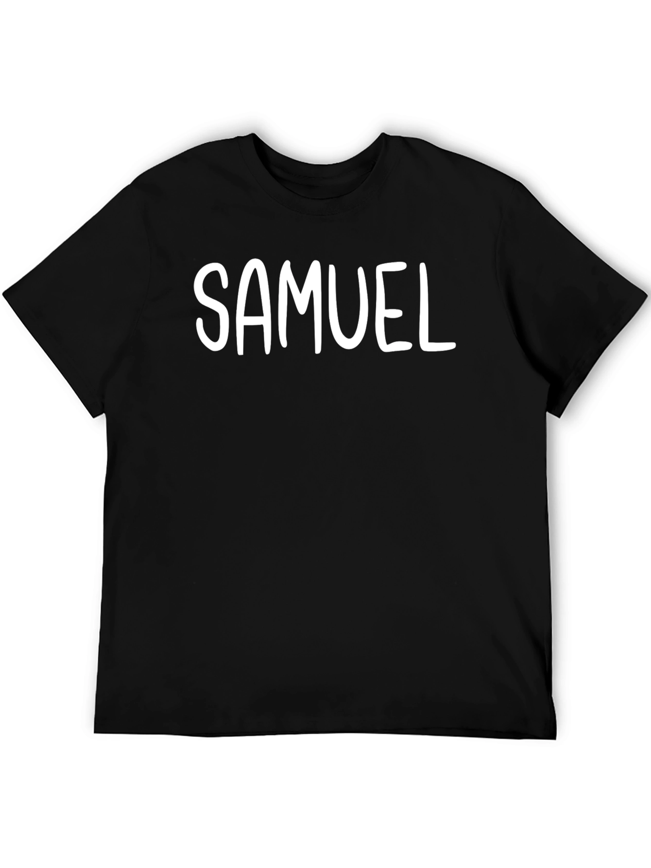SAMUEL Personalized Black T-Shirt
