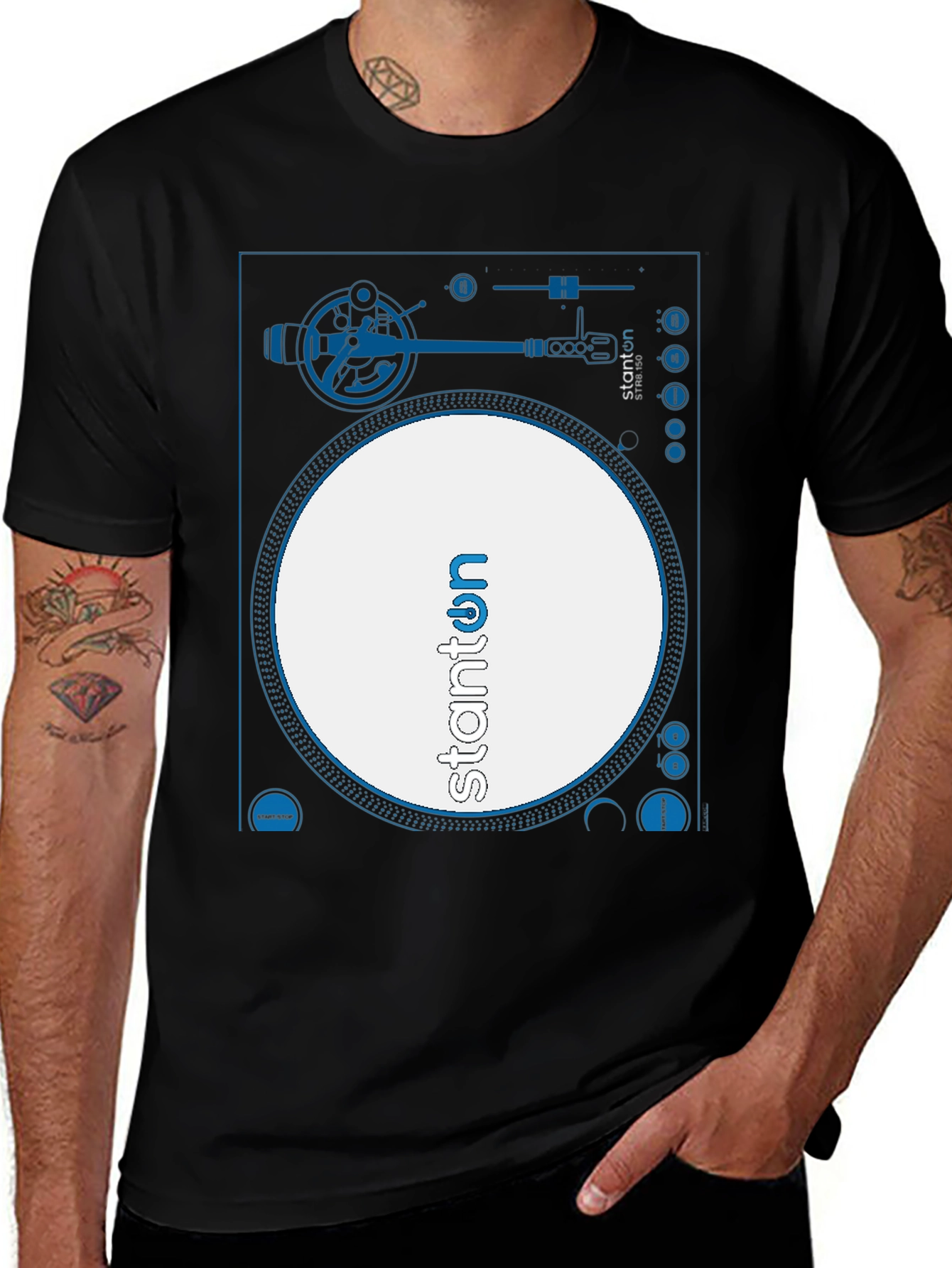 Stanton Turntable Graphic T-Shirt