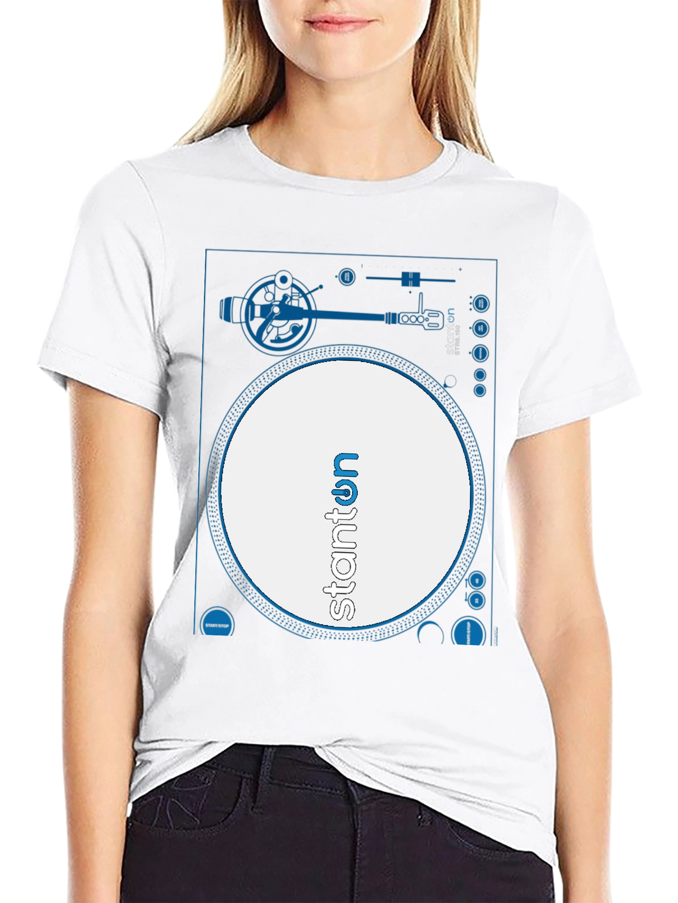 Stanton Turntable Graphic T-Shirt