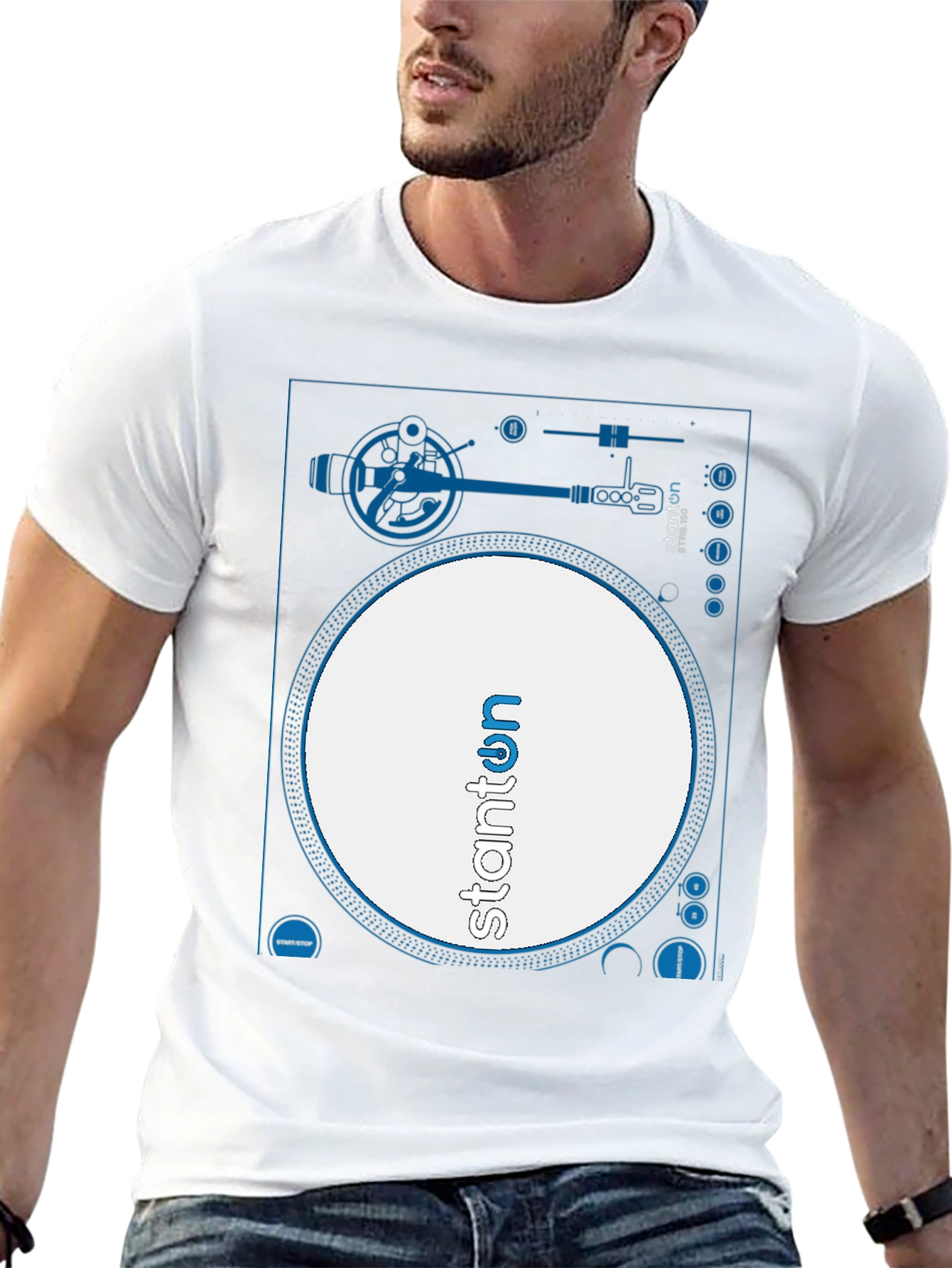 Stanton Turntable Graphic T-Shirt