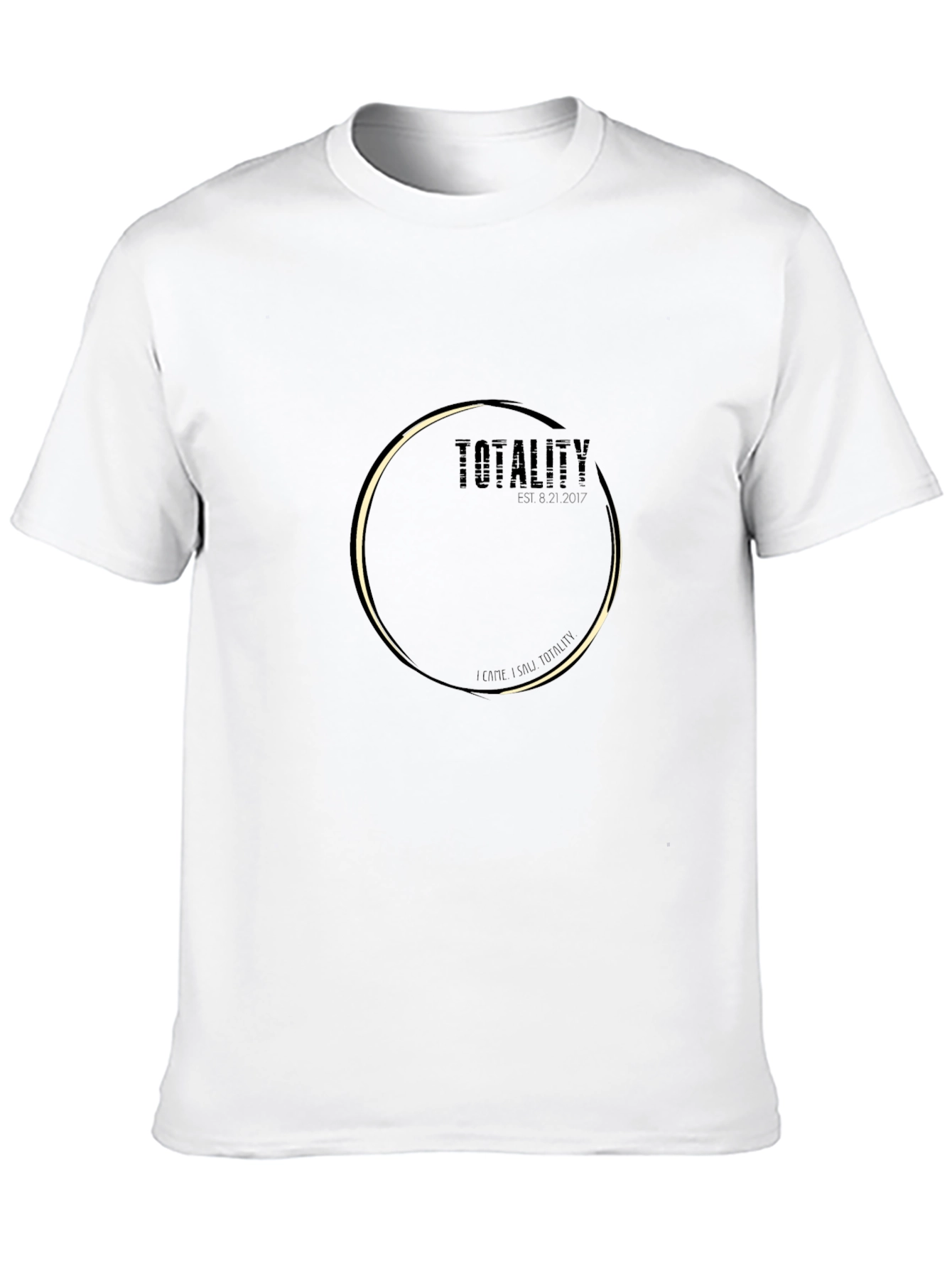 Total Eclipse Black Graphic Tee