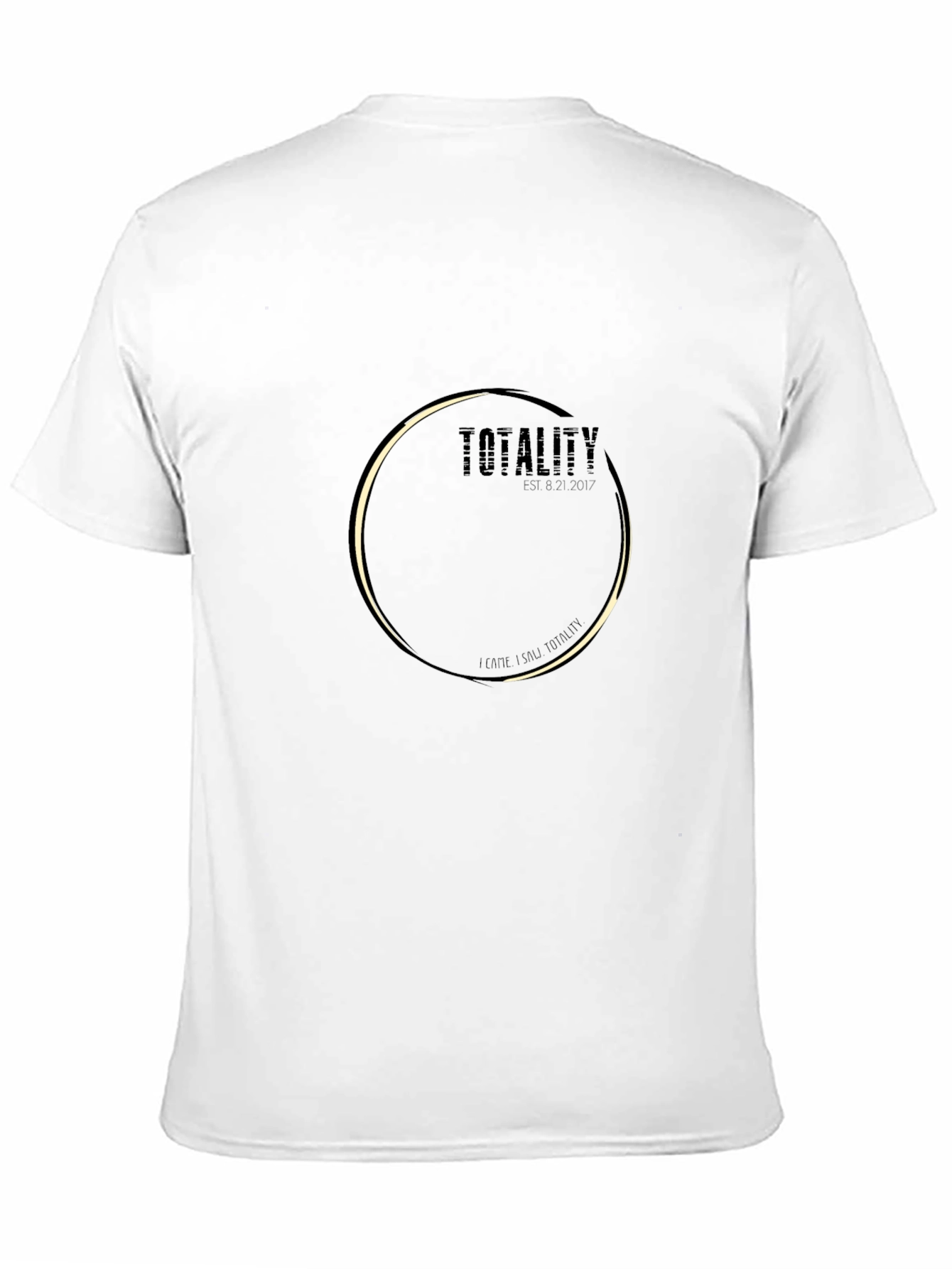 Total Eclipse Black Graphic Tee