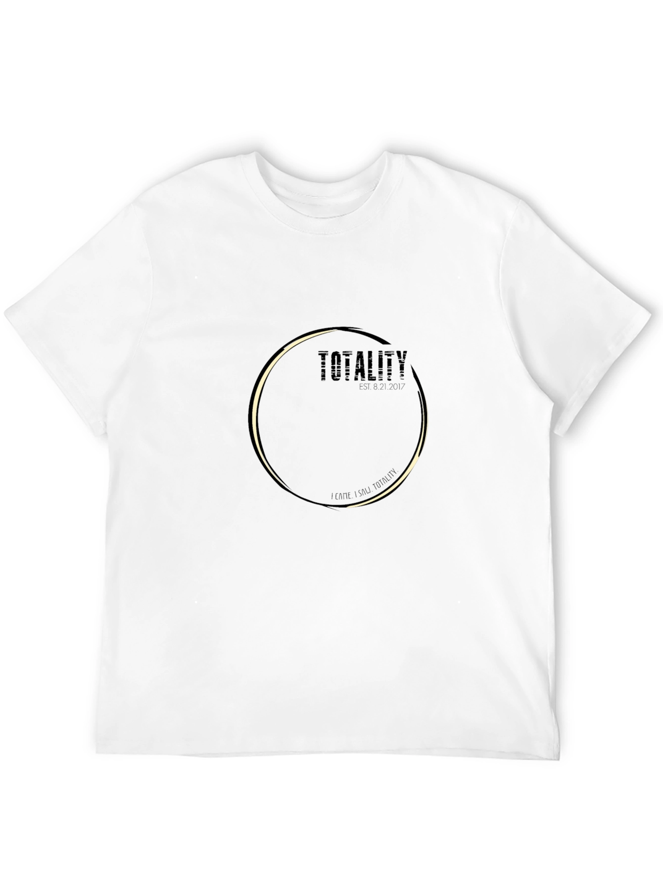 Total Eclipse Black Graphic Tee