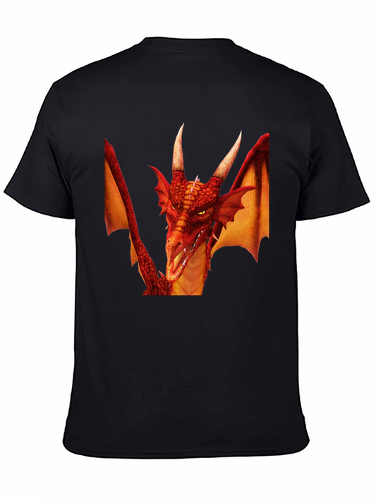 Dragon Graphic Tee - Fantasy Creature Shirt