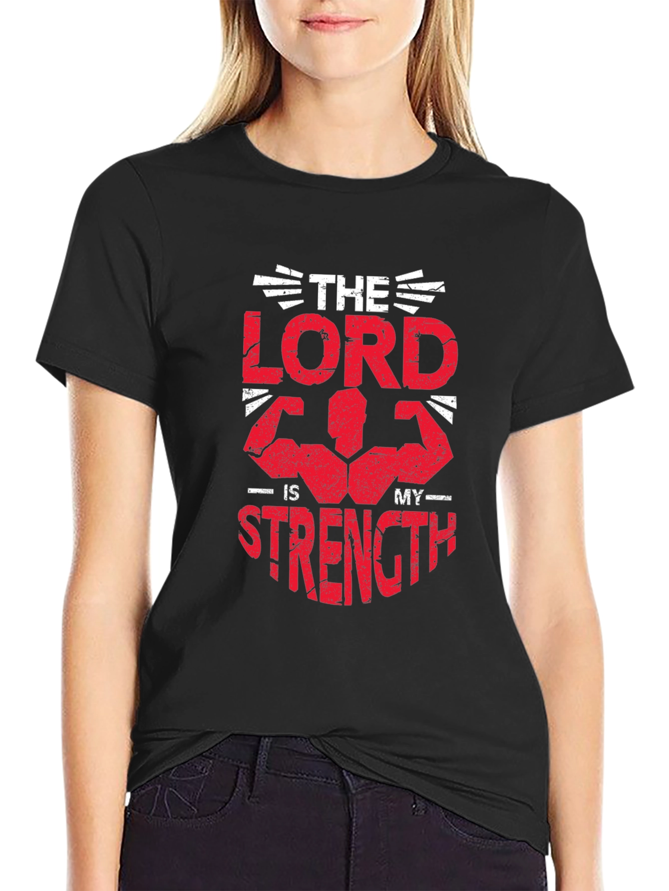 The Lord is My Strength Graphic T-Shirt