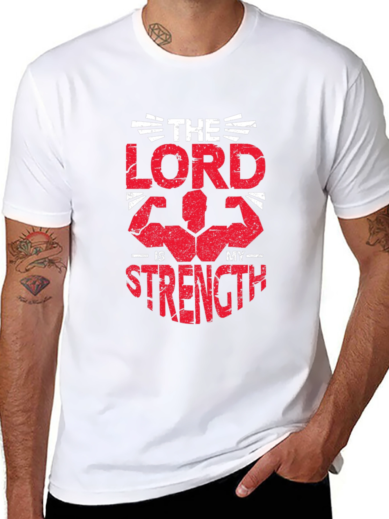 The Lord is My Strength Graphic T-Shirt