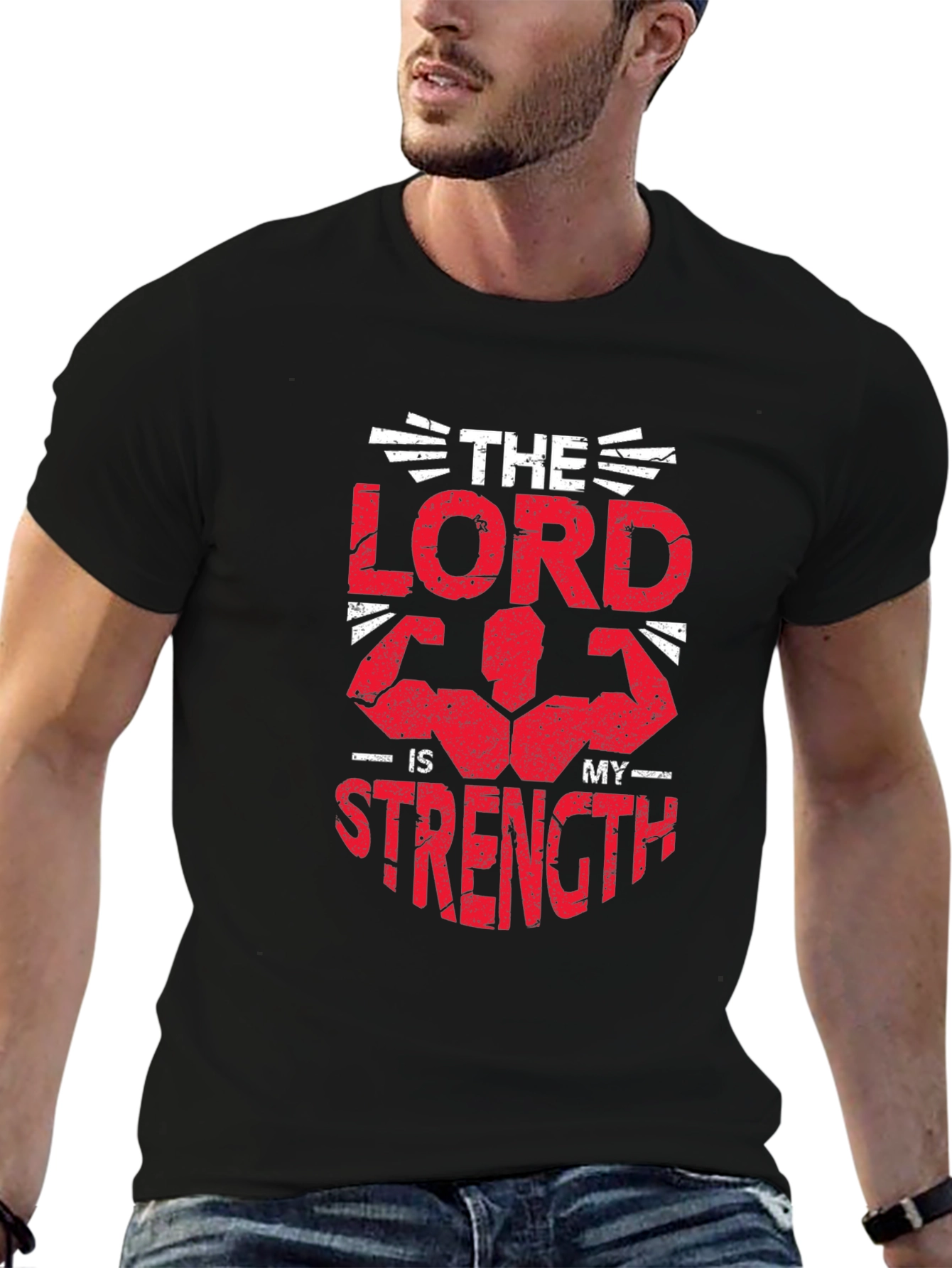The Lord is My Strength Graphic T-Shirt
