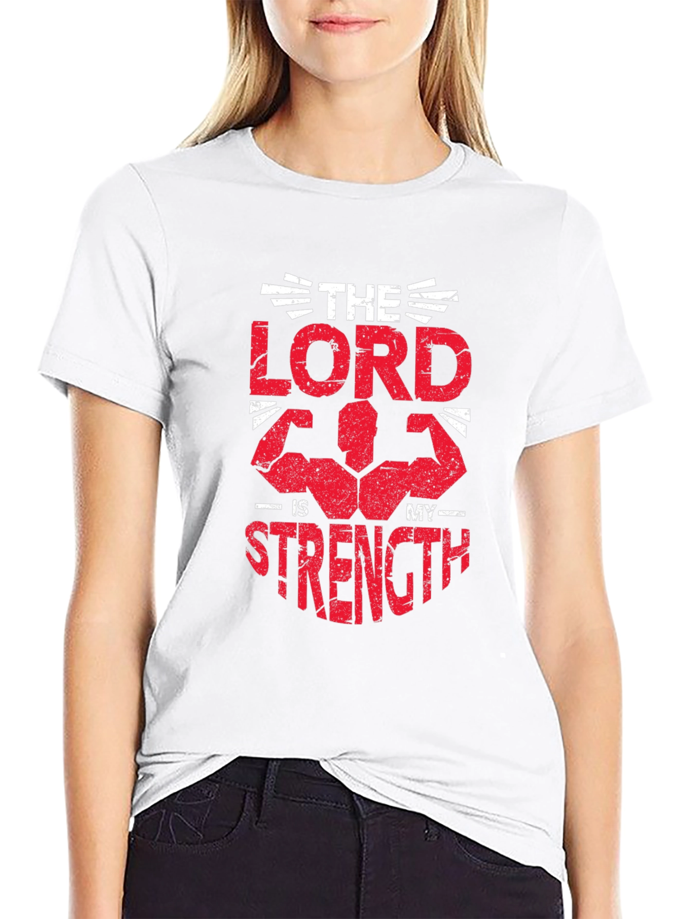 The Lord is My Strength Graphic T-Shirt
