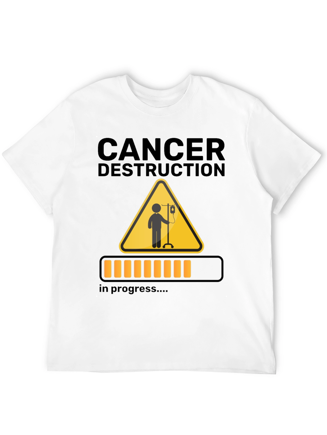 Cancer Destruction T-Shirt - Progress Loading