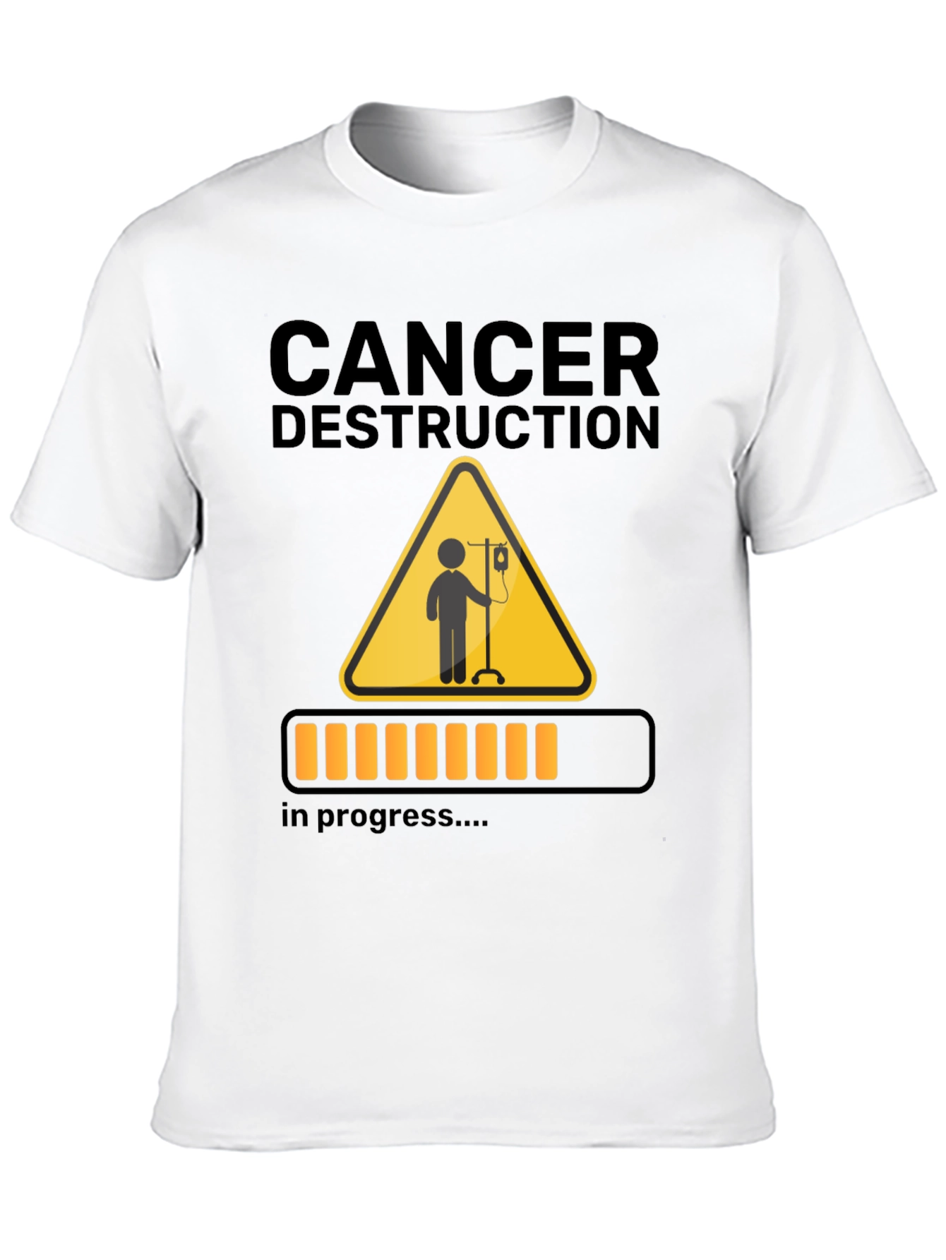 Cancer Destruction T-Shirt - Progress Loading