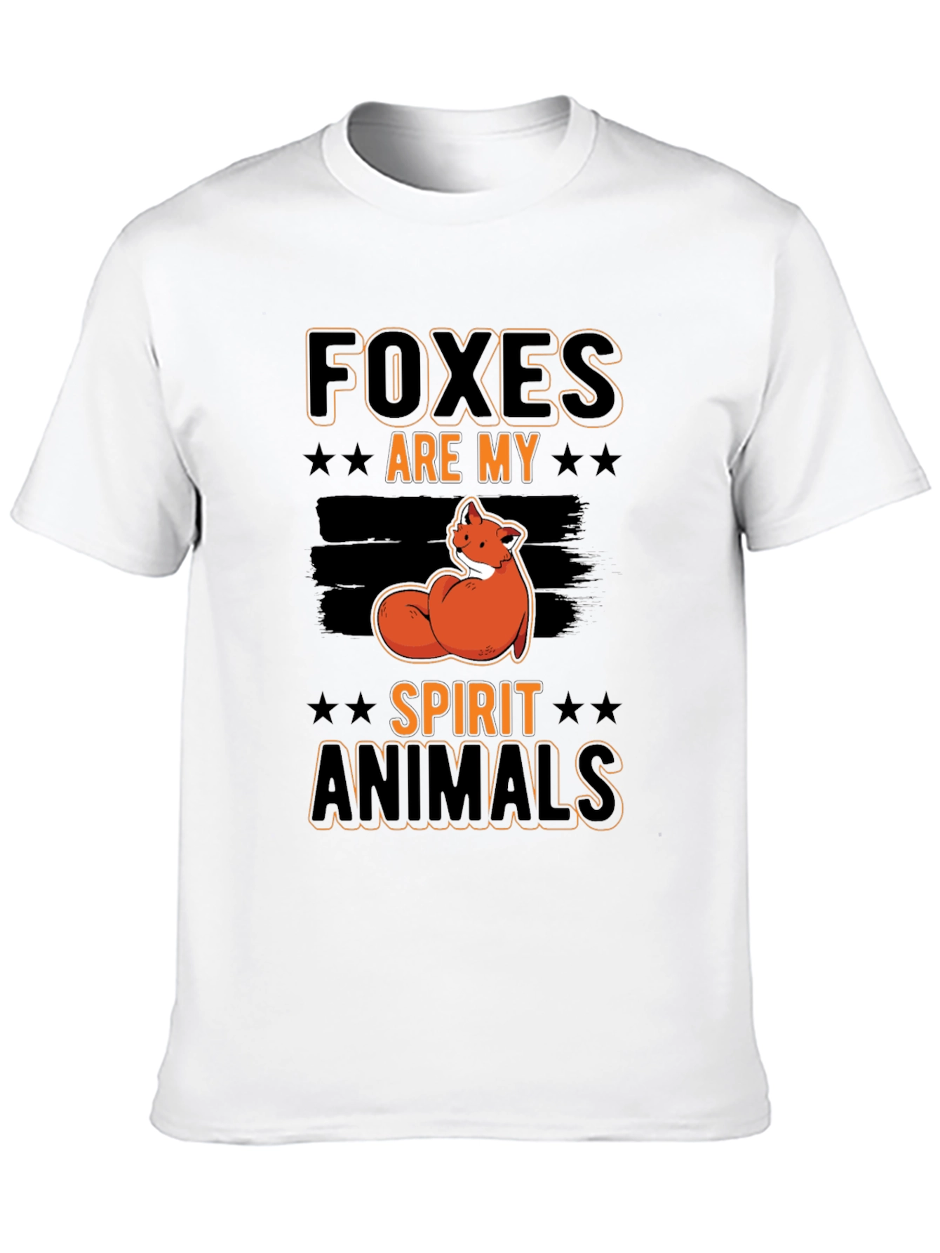 Foxes Are My Spirit Animals Graphic T-Shirt