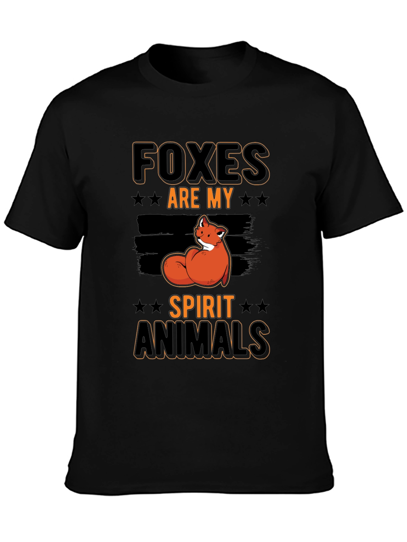 Foxes Are My Spirit Animals Graphic T-Shirt
