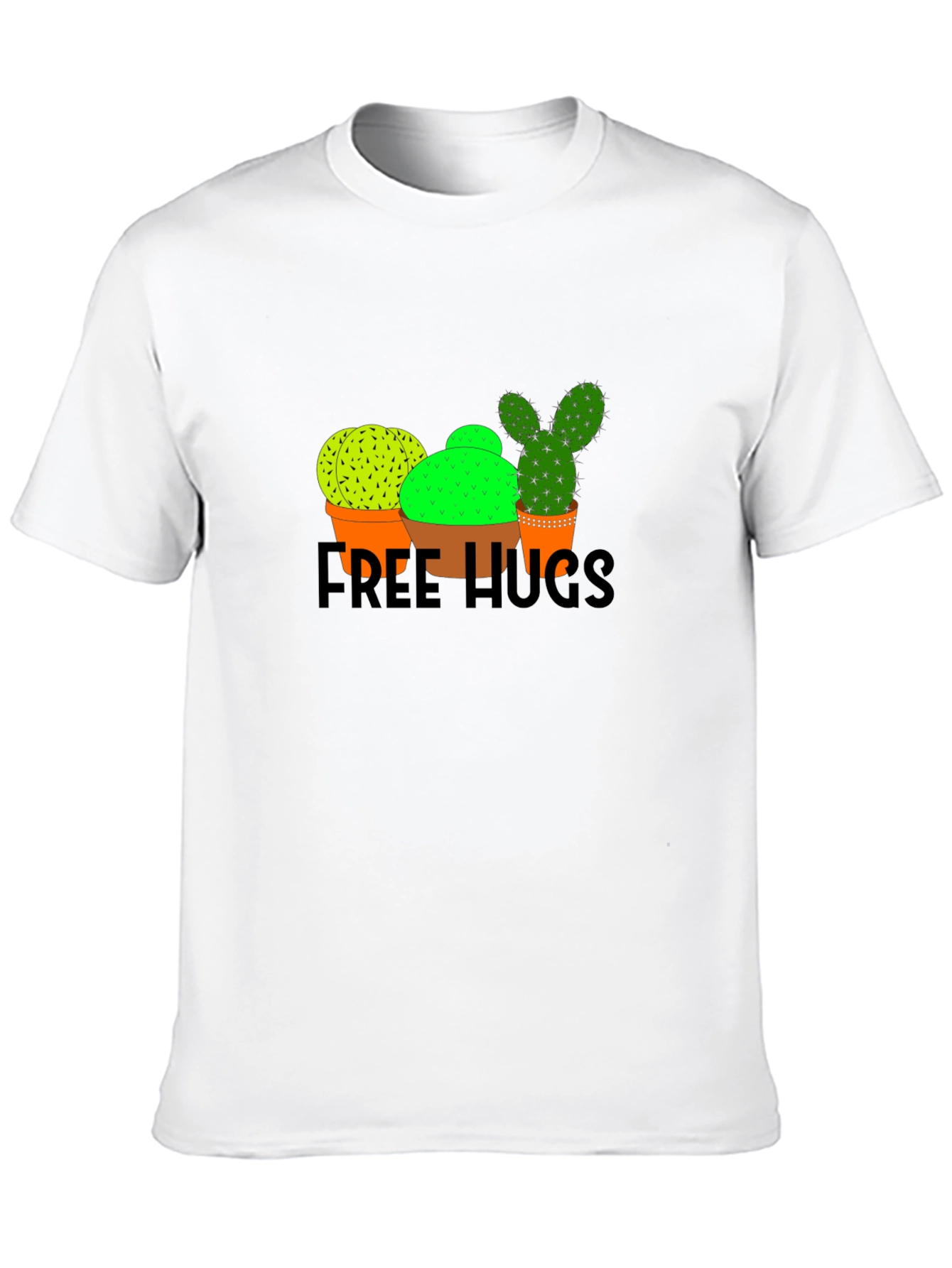 Cactus Free Hugs Graphic T-Shirt