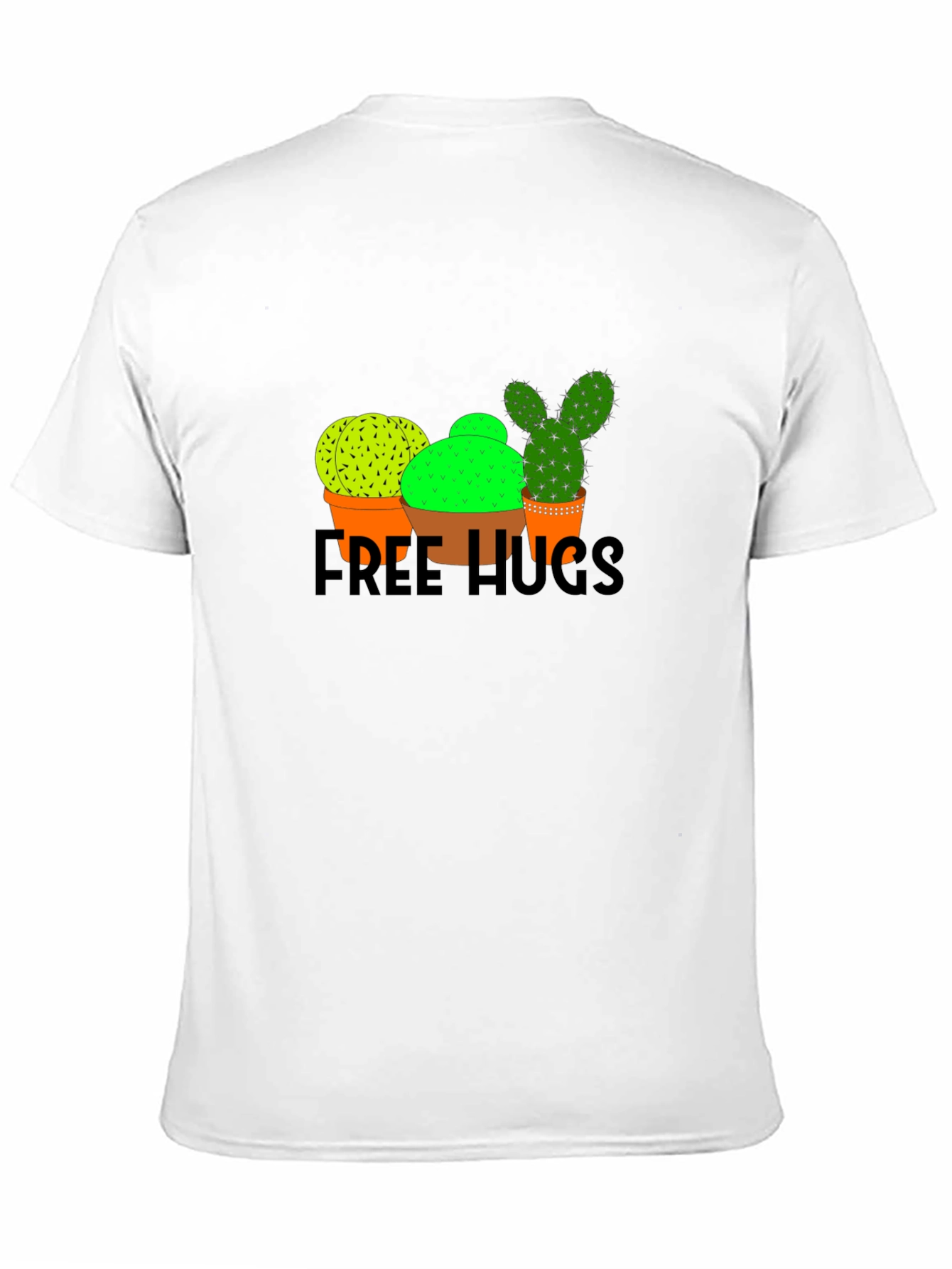 Cactus Free Hugs Graphic T-Shirt