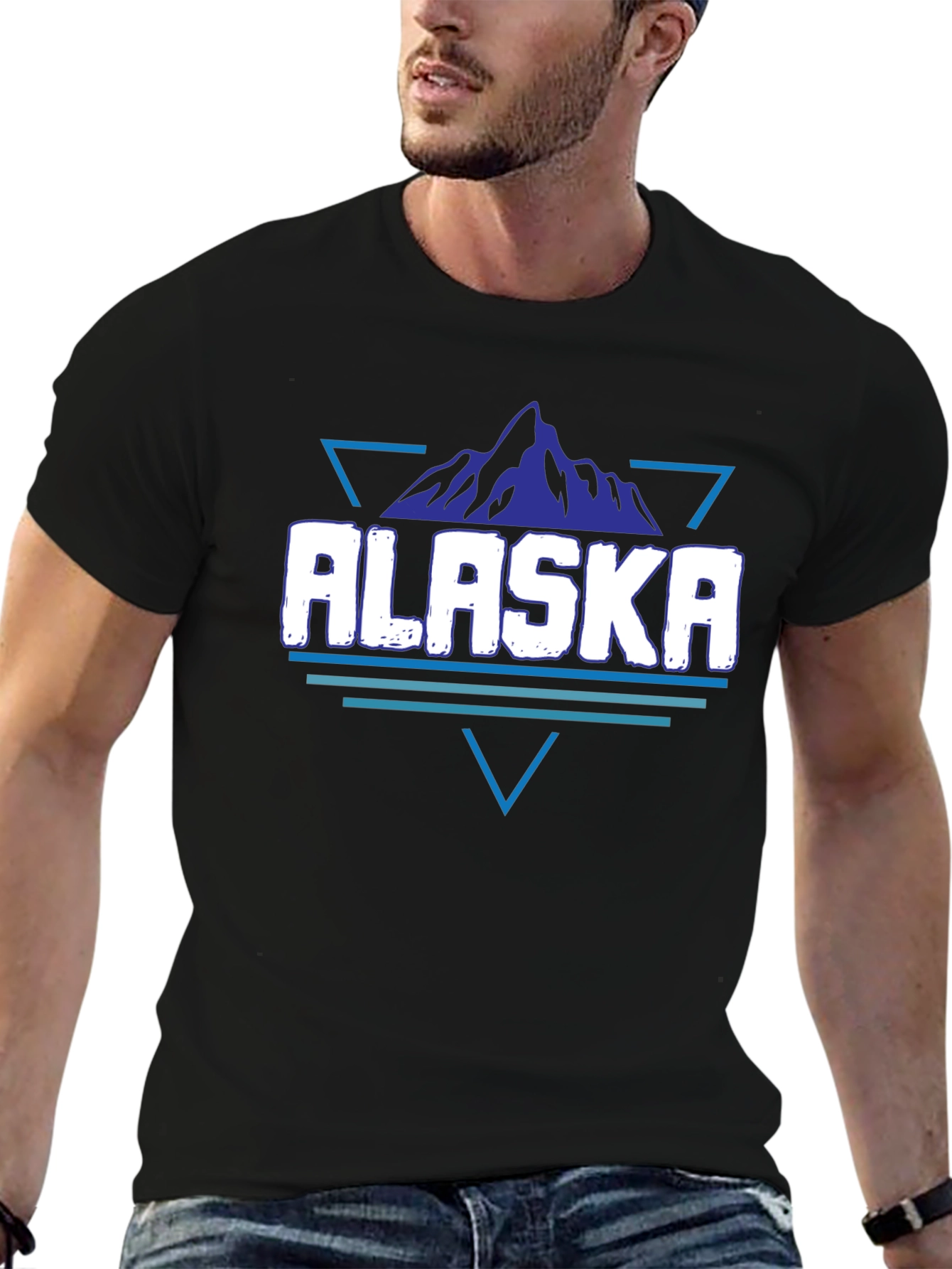 Alaska Mountain Graphic Tee - Unisex