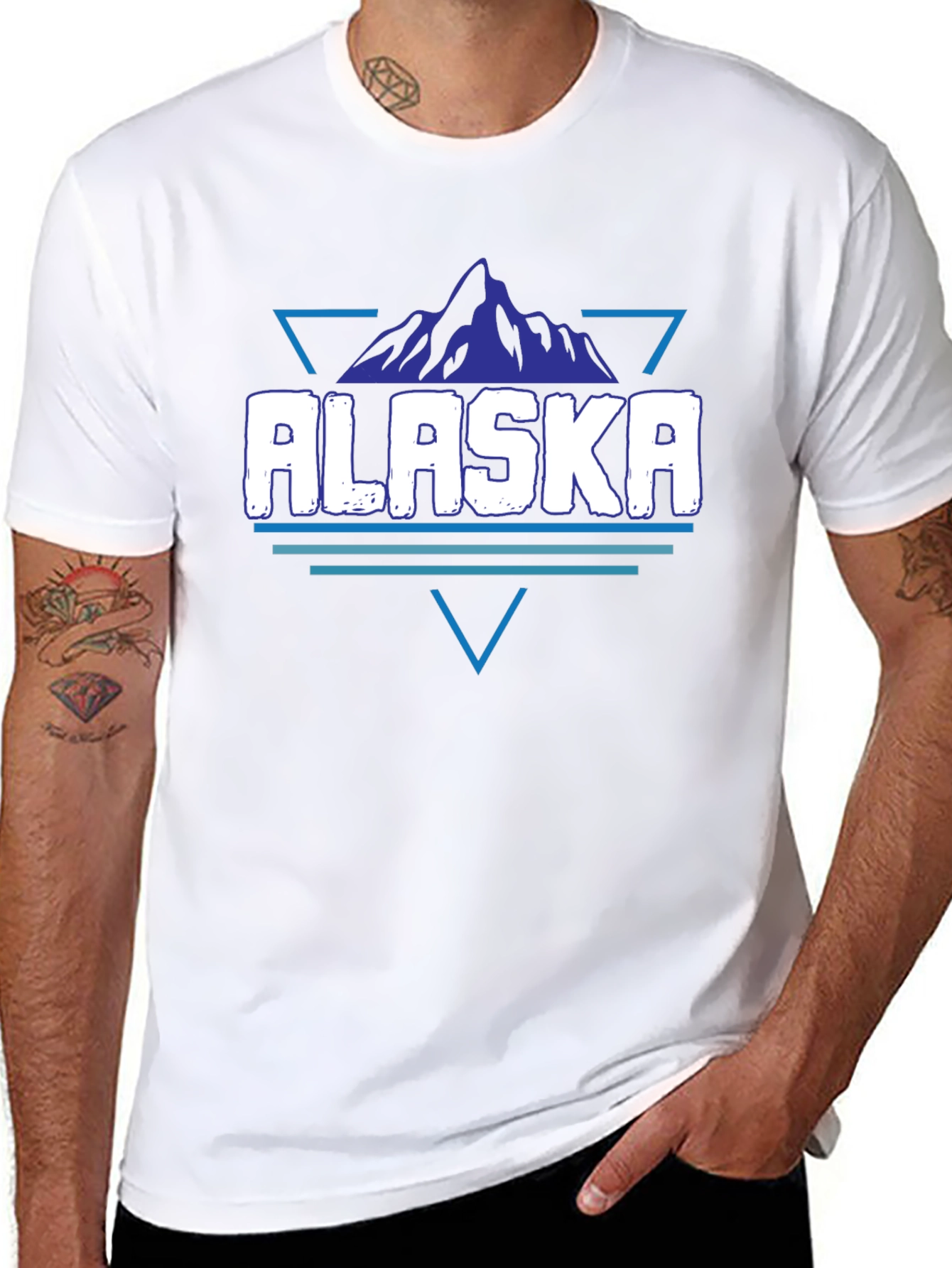 Alaska Mountain Graphic Tee - Unisex