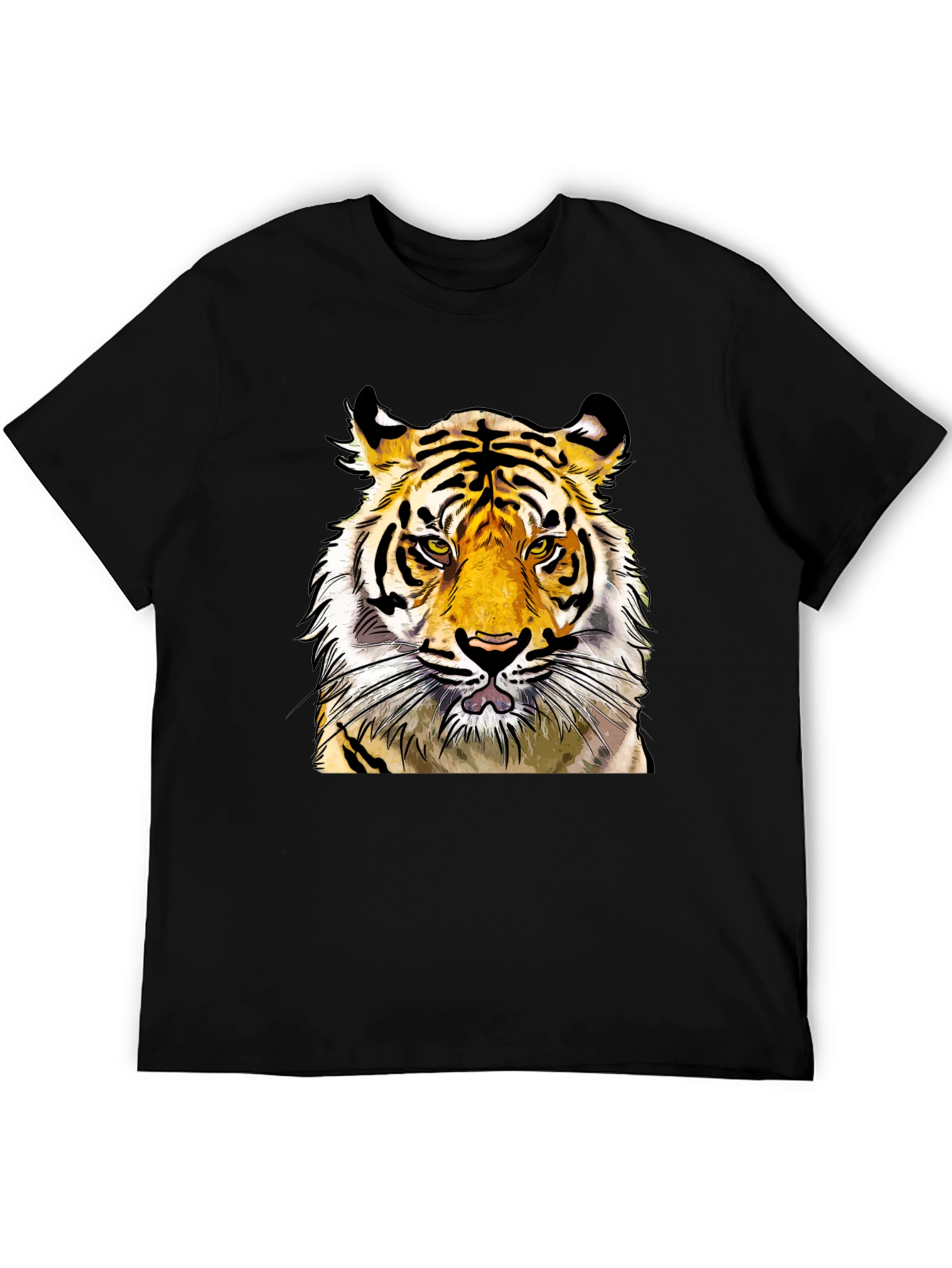 Tiger Graphic Tee - Bold Animal Print