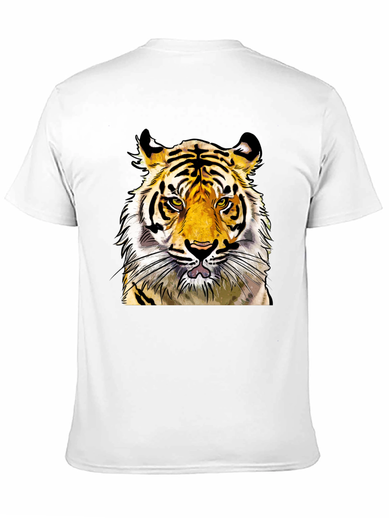 Tiger Graphic Tee - Bold Animal Print