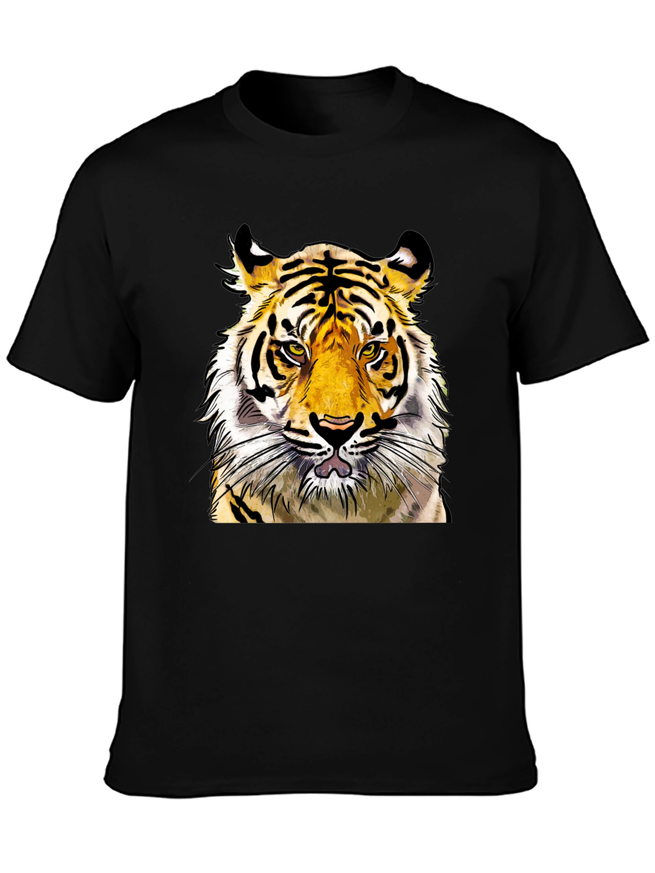 Tiger Graphic Tee - Bold Animal Print