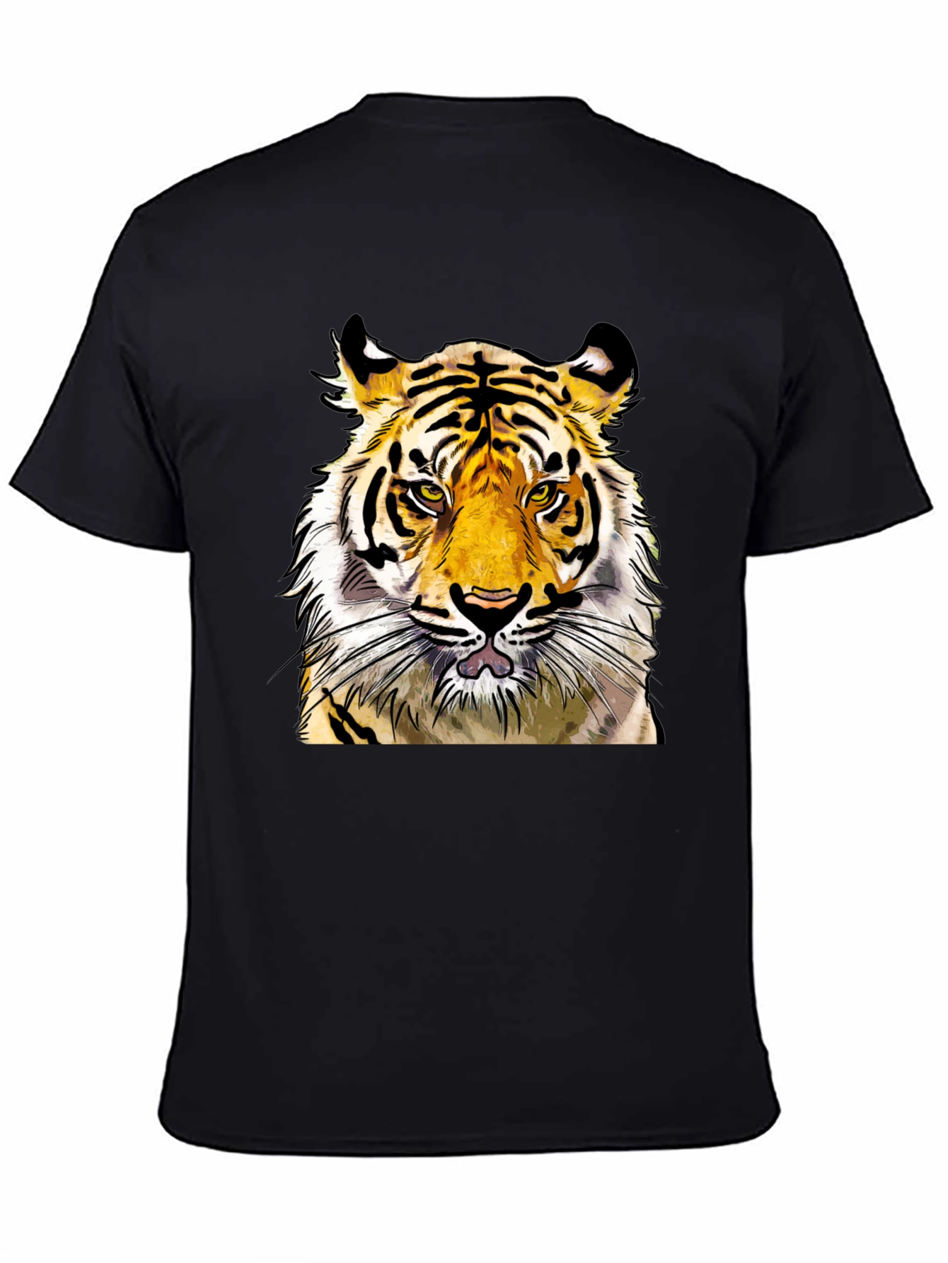 Tiger Graphic Tee - Bold Animal Print