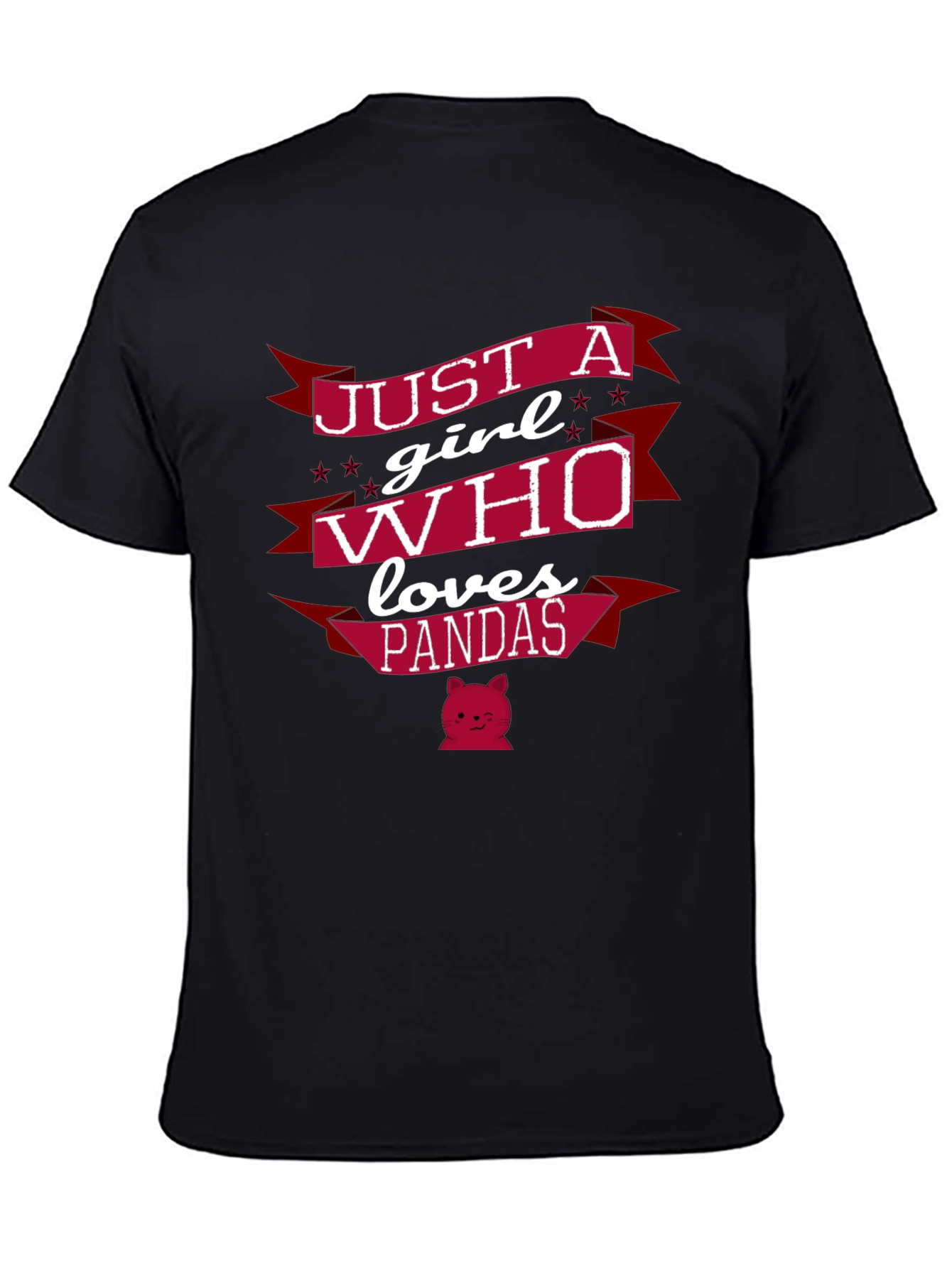 Just a Girl Who Loves Pandas T-Shirt
